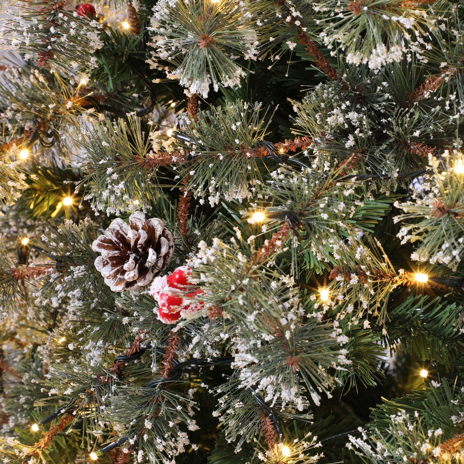 Mazam Christmas Tree 1.8m 6FT Xmas Decoration Home Decor with LED Light - Sunyee