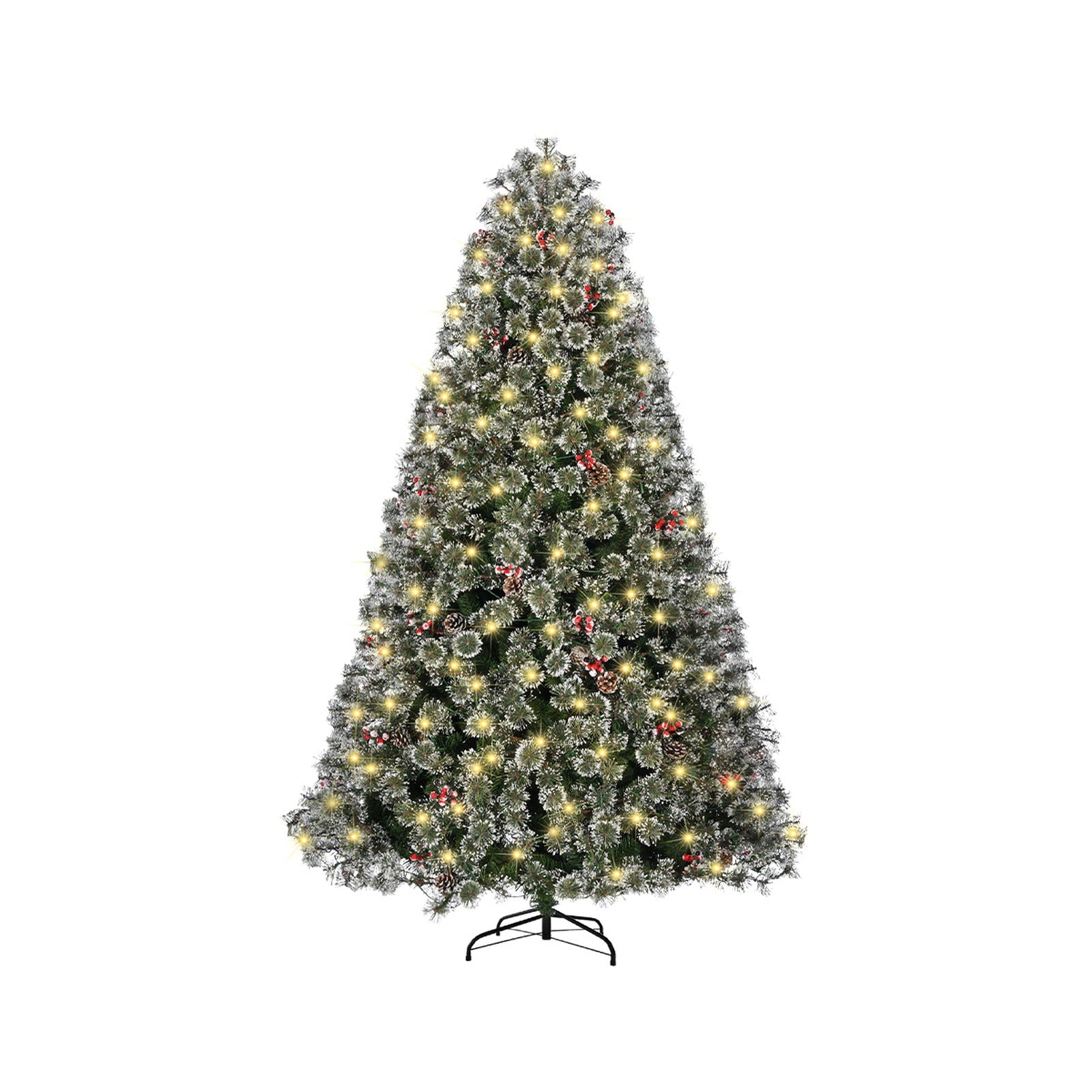 Mazam Christmas Tree 1.8m 6FT Xmas Decoration Home Decor with LED Light - Sunyee