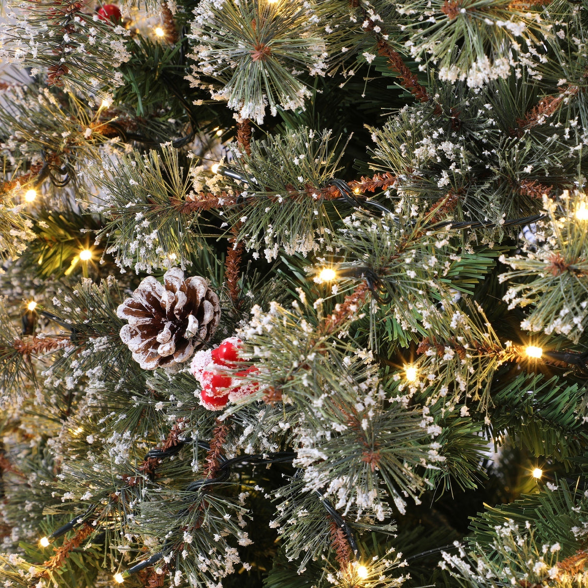 Mazam Christmas Tree 2.1m 7FT Xmas Decoration Home Decor with LED Light - Sunyee