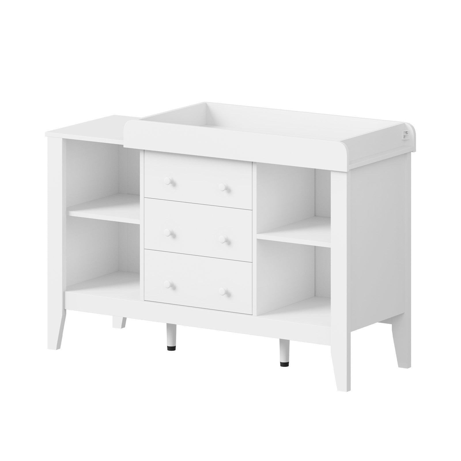 Oikiture Baby Change Table Chest of Drawers Cabinet Changer Nursery Furniture - Sunyee