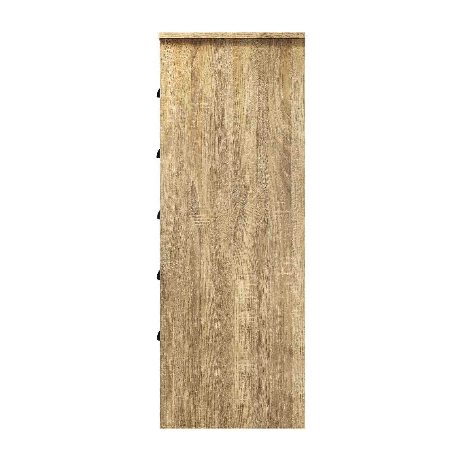 Oikiture Tallboy 6 Chest of Drawers Dresser Table Storage Cabinet Bedroom Wooden - Sunyee