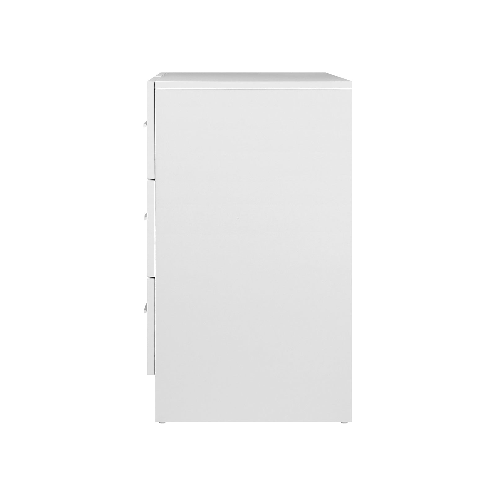 Oikiture 6 Chest of Drawers Tallboy Dresser Table Lowboy Storage Cabinet White - Sunyee