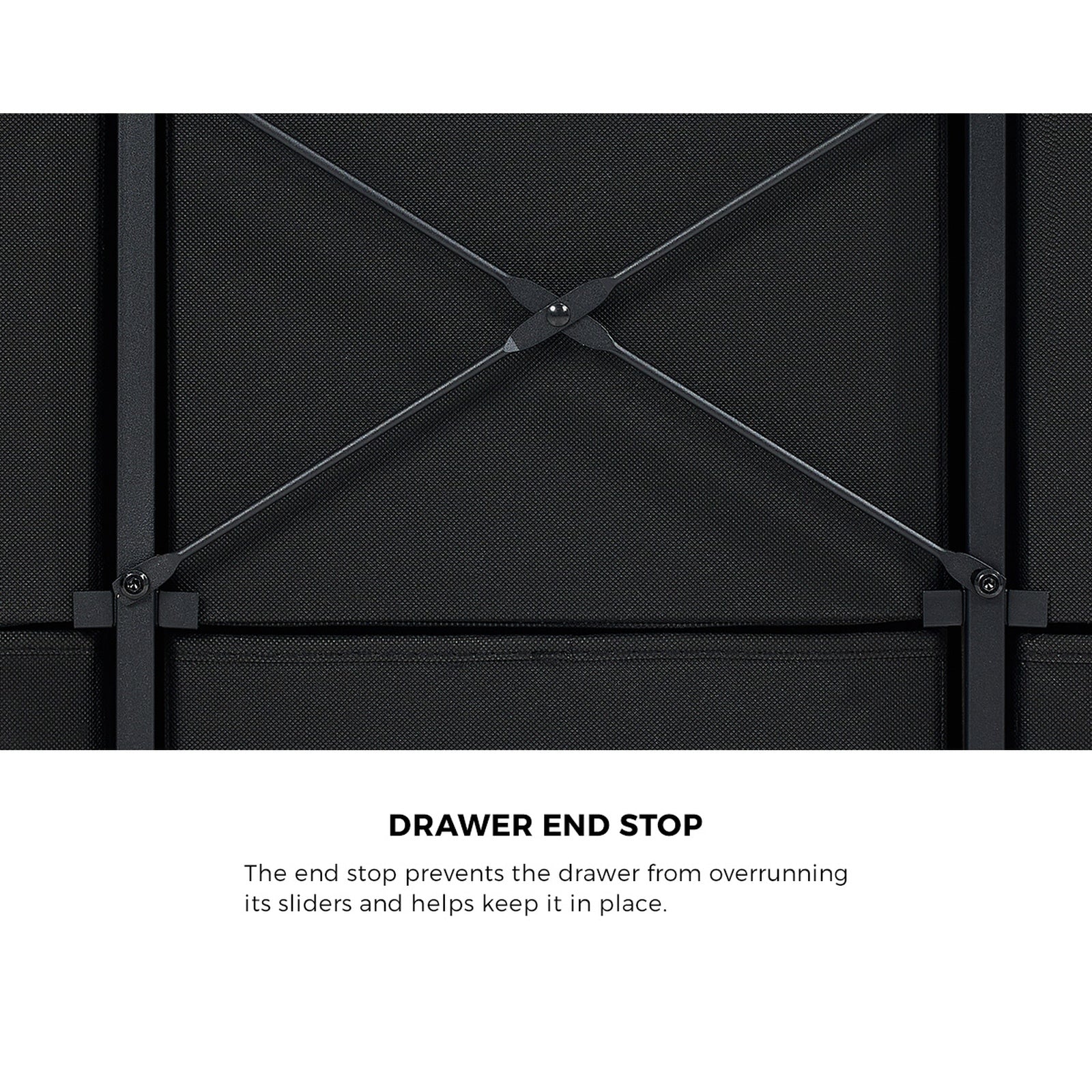 Oikiture Chest of Drawers Fabric Vintage Tallboy Storage Cabinet Dresser - Sunyee