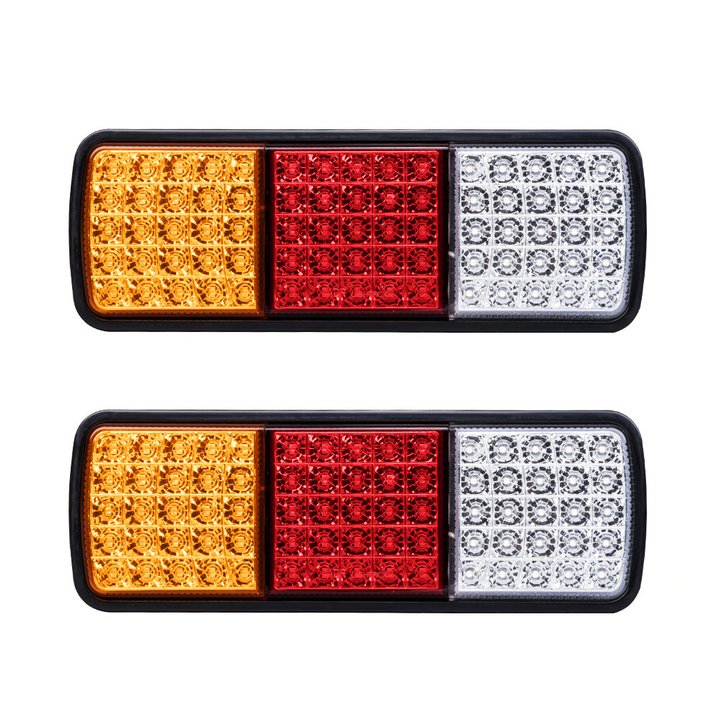 2x LED Tail Lights Stop Indicator Reverse 12V Ute Trailer Caravan Truck Boat ADR - Sunyee