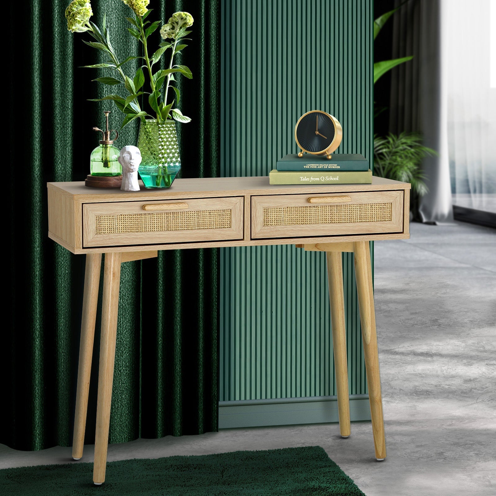 Oikiture Chest of Drawers Storage Cabinet Tallboy Dresser Bedroom Furniture