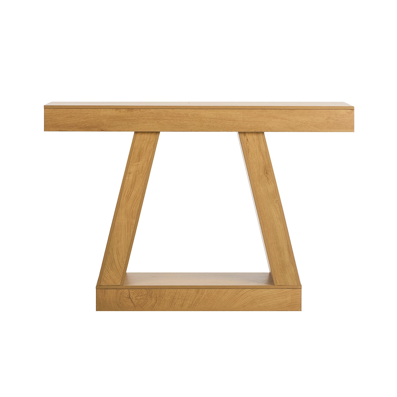 Oikiture Console Table Hallway Narrow Sofa Table Entryway Display Shelf