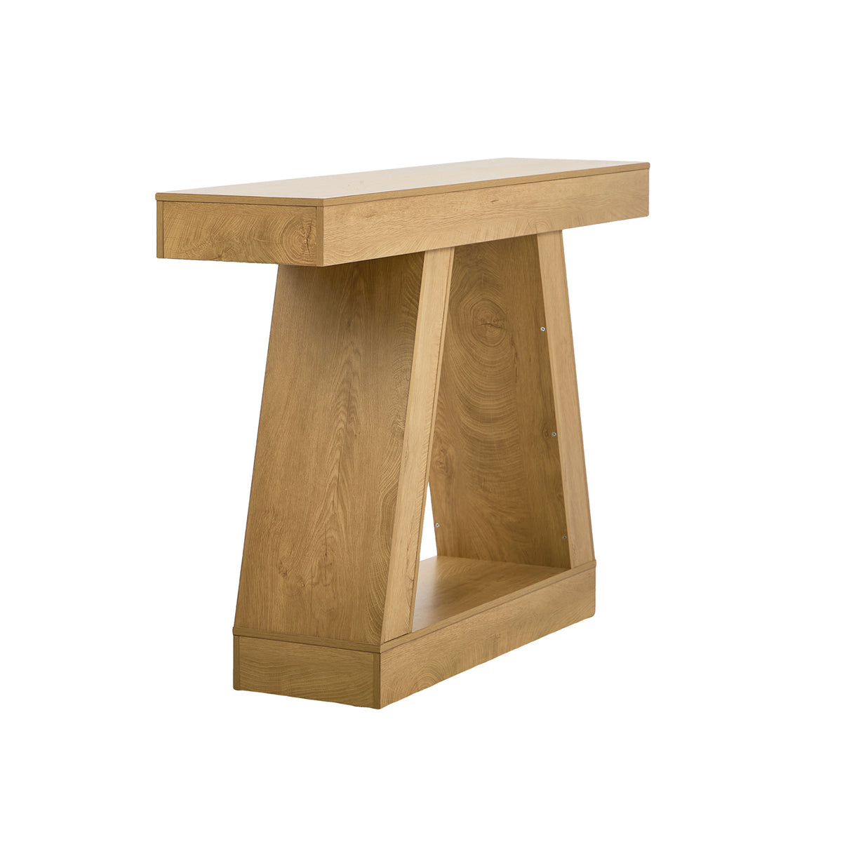 Oikiture Console Table Hallway Narrow Sofa Table Entryway Display Shelf