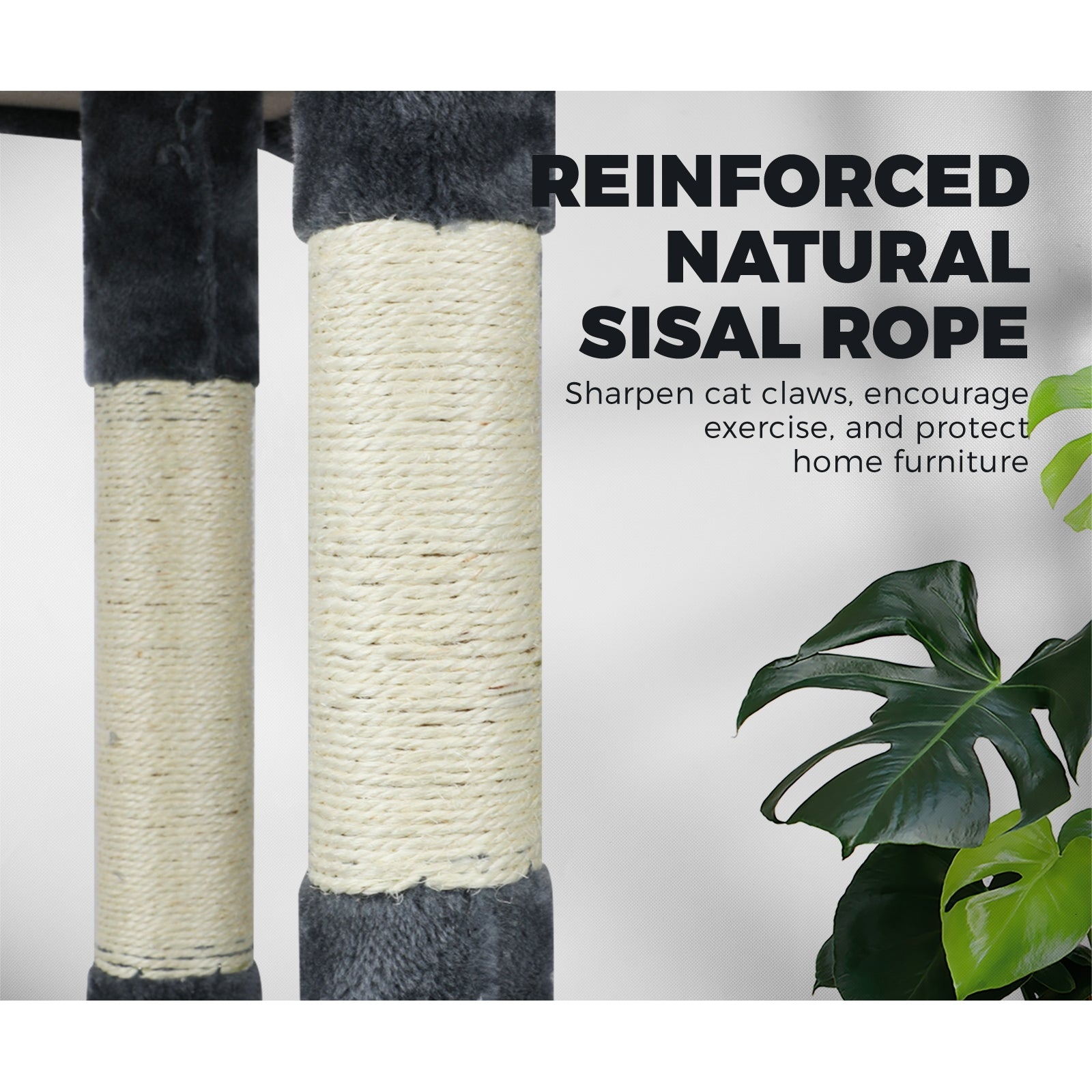 Cat Tree Scratching Post Scratcher Pole Tower Condo Home Furniture Bed Stand - Sunyee