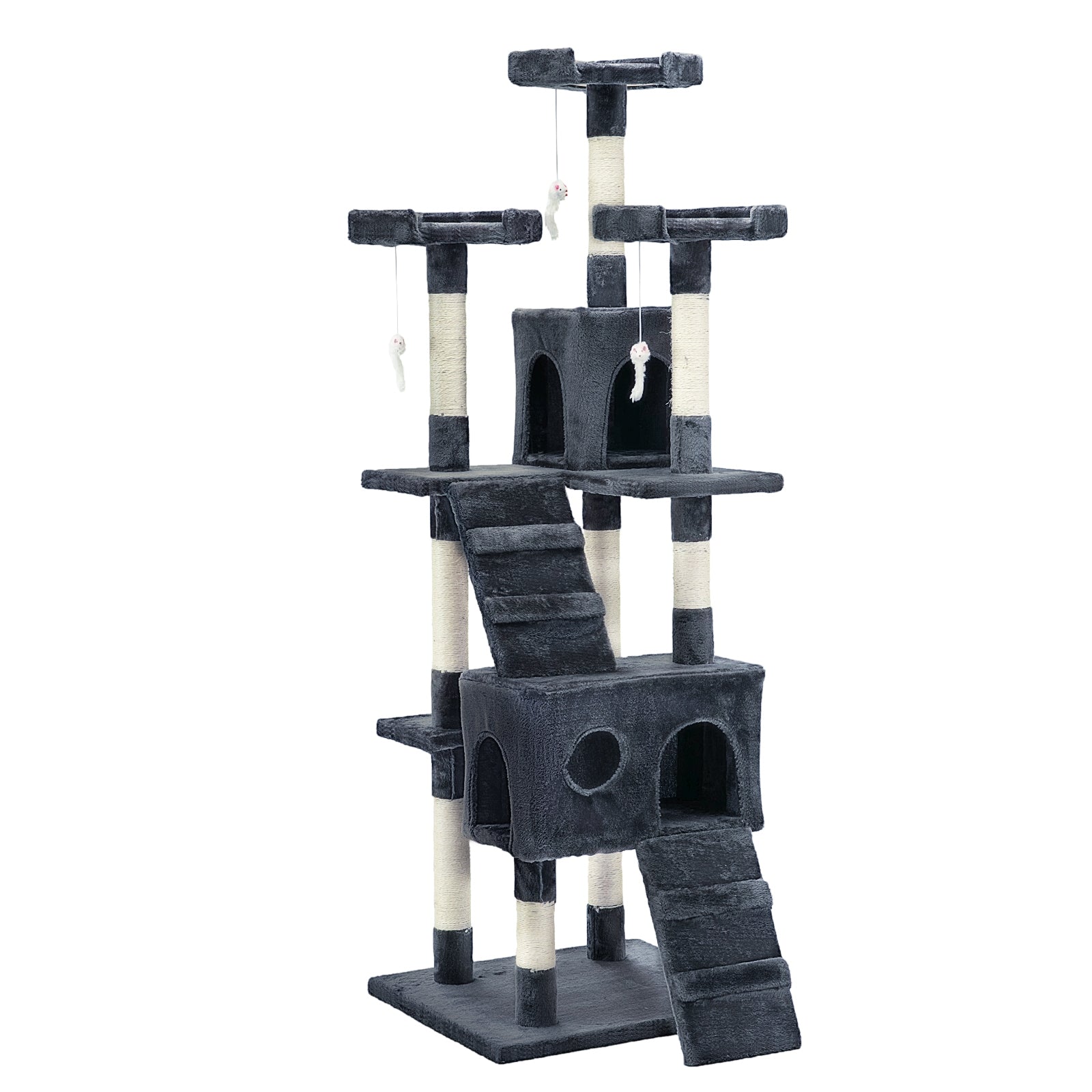 Cat Tree Scratching Post Scratcher Pole Tower Condo Home Furniture Bed Stand - Sunyee