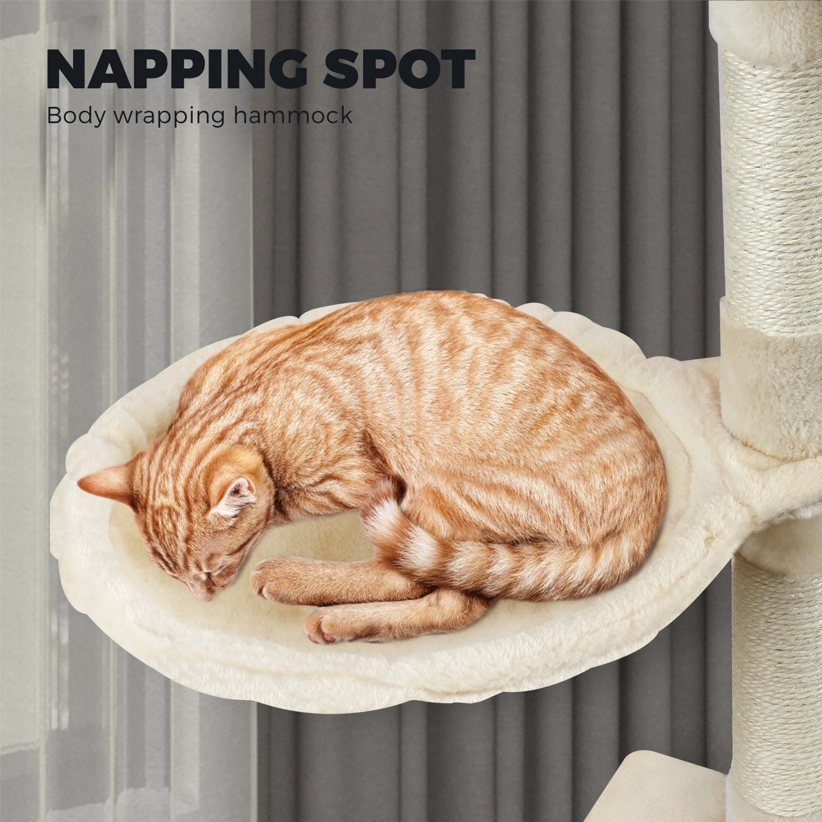 1.2M Cat Trees Scratching Post Scratcher Furniture Kitty Condo Tower House Trees - Sunyee