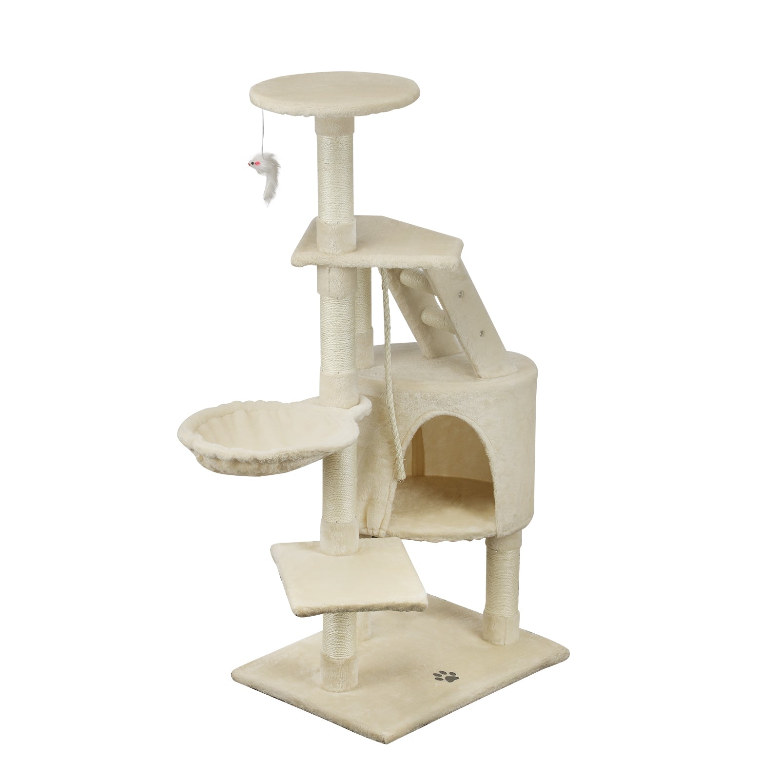 1.2M Cat Trees Scratching Post Scratcher Furniture Kitty Condo Tower House Trees - Sunyee