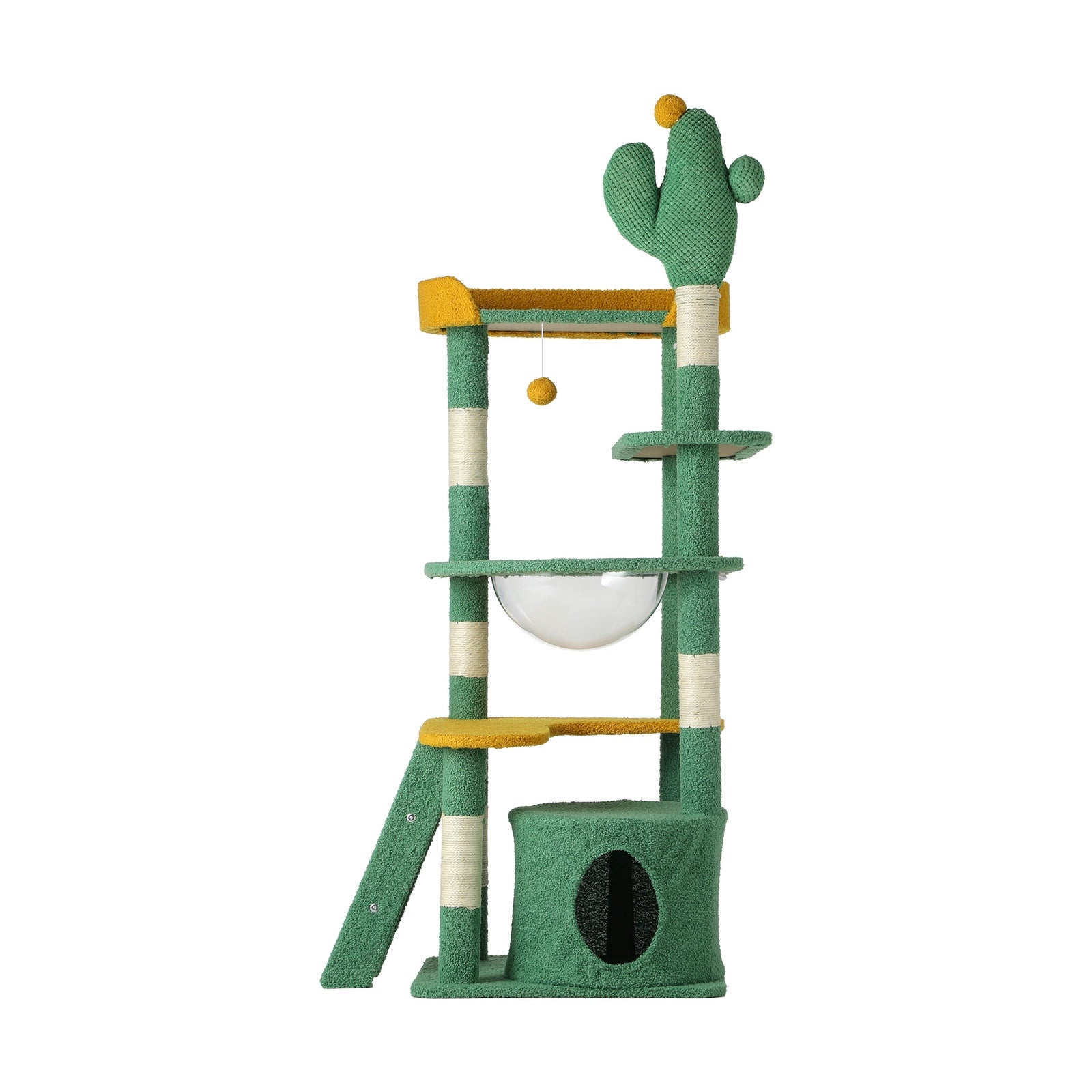Alopet Cat Tree Tower Scratching Post 144cm Pet Condo House Furniture Scratcher - Sunyee