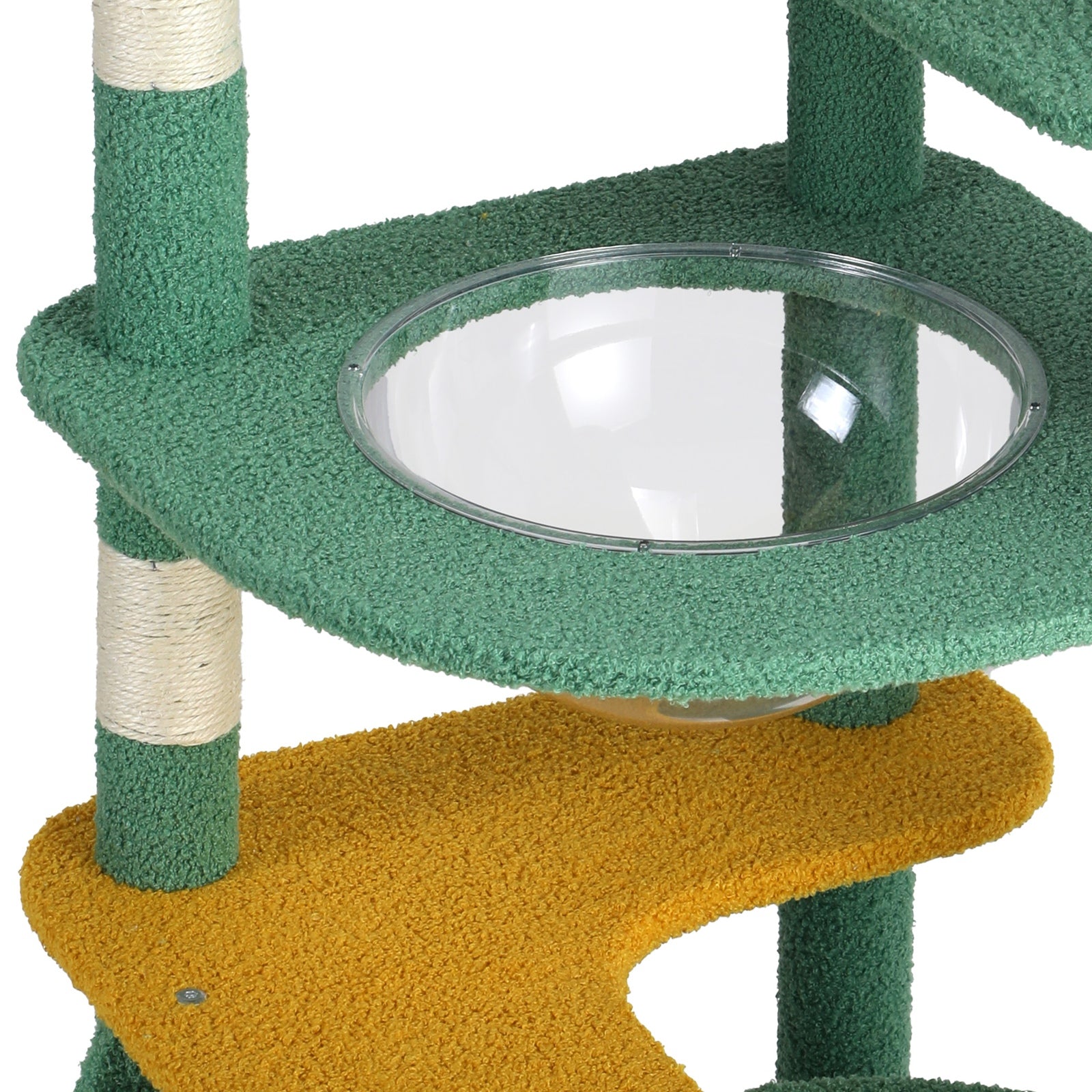Alopet Cat Tree Tower Scratching Post 144cm Pet Condo House Furniture Scratcher - Sunyee
