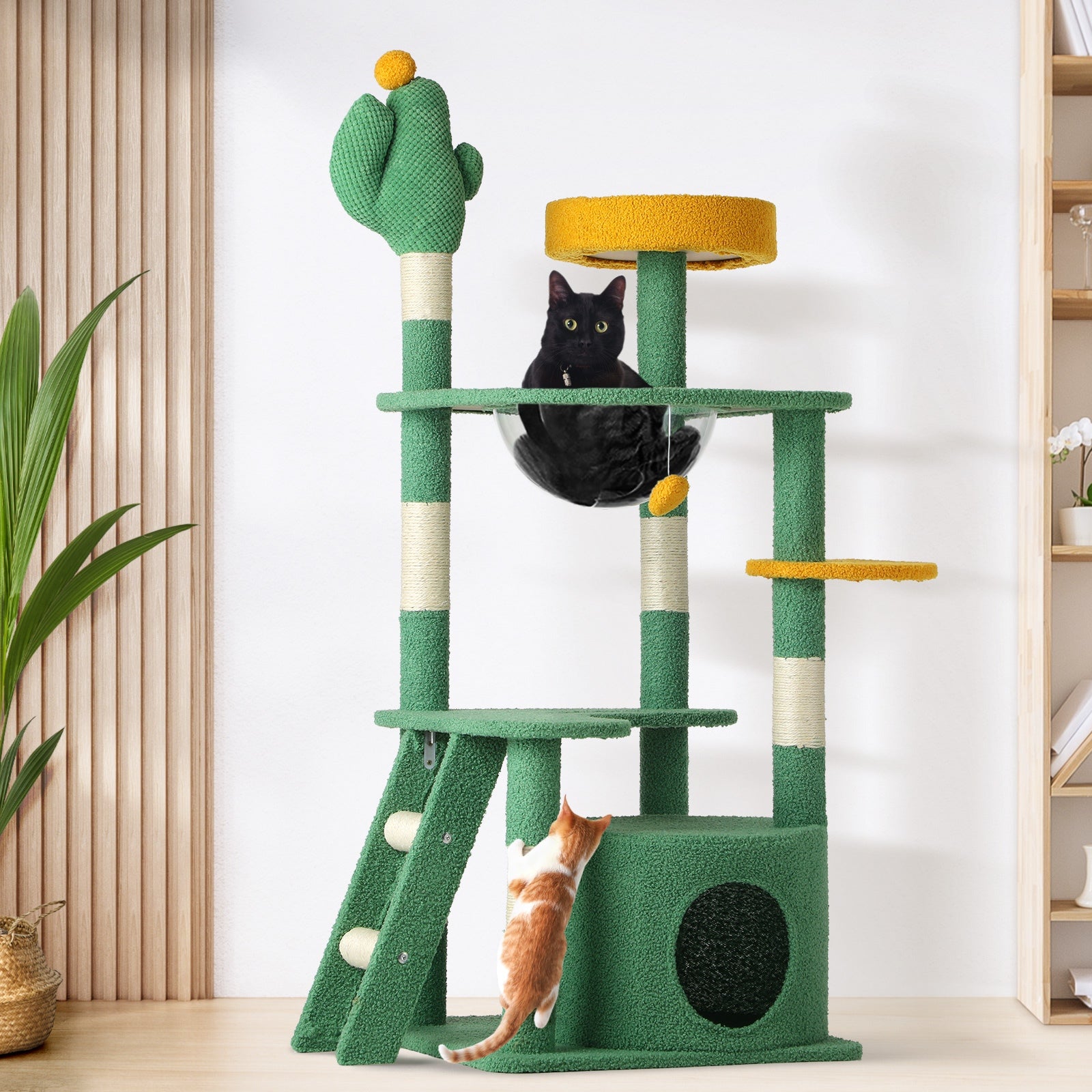 Alopet Cat Tree Tower Scratching Post 130cm Furniture Scratcher Pet Condo House - Sunyee
