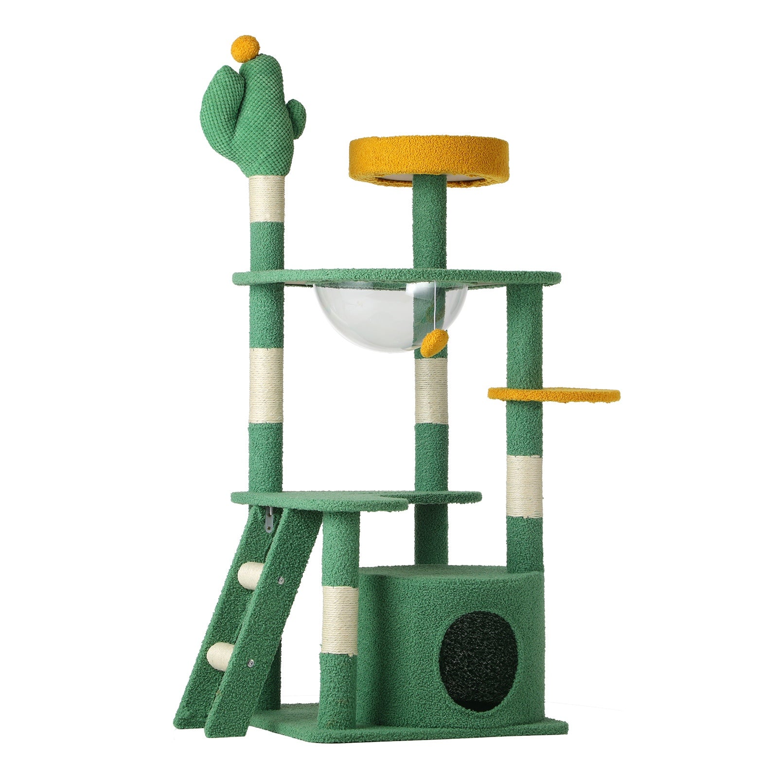 Alopet Cat Tree Tower Scratching Post 130cm Furniture Scratcher Pet Condo House - Sunyee
