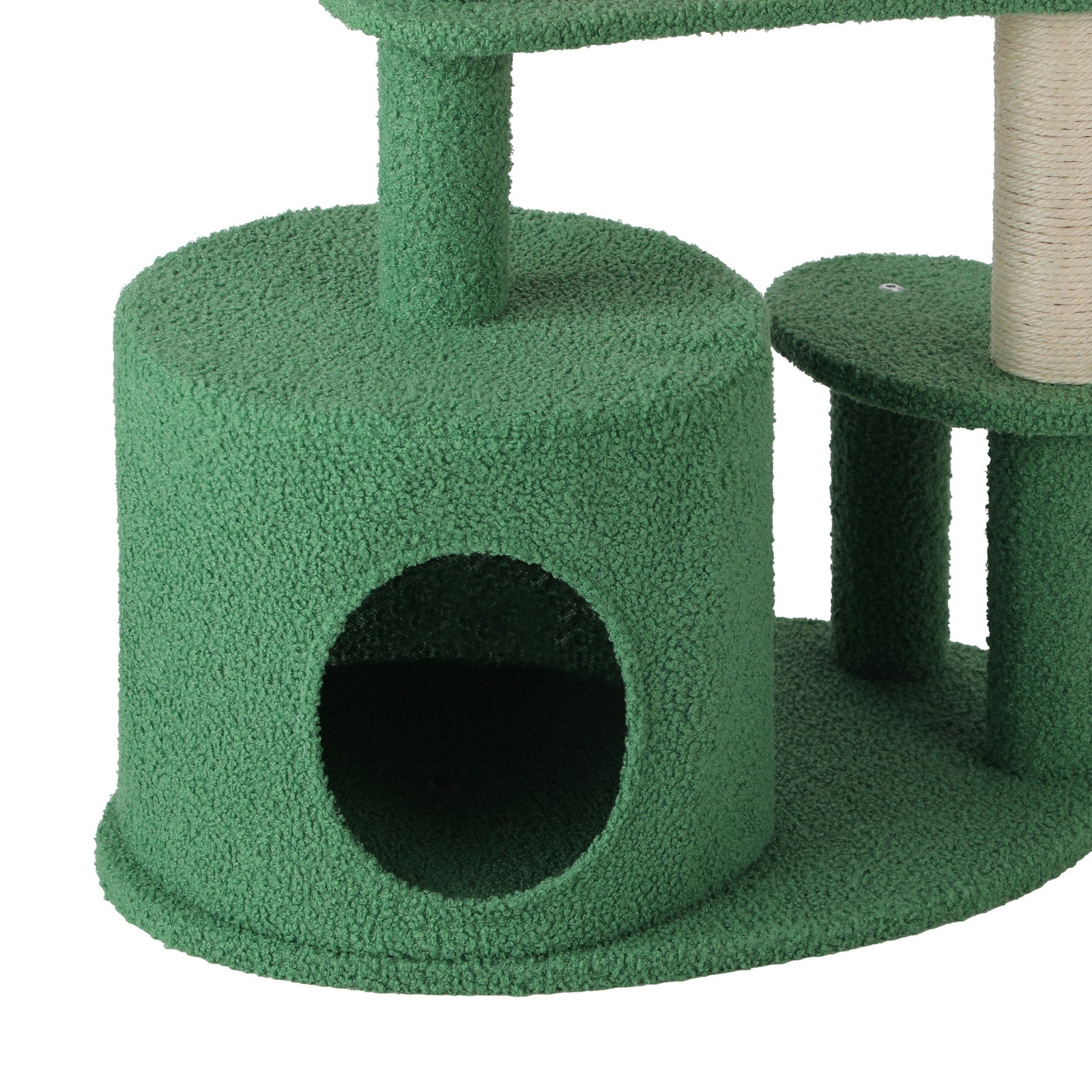 Alopet Cat Tree Tower Scratching Post 96cm Furniture Scratcher Pet Condo Bed - Sunyee