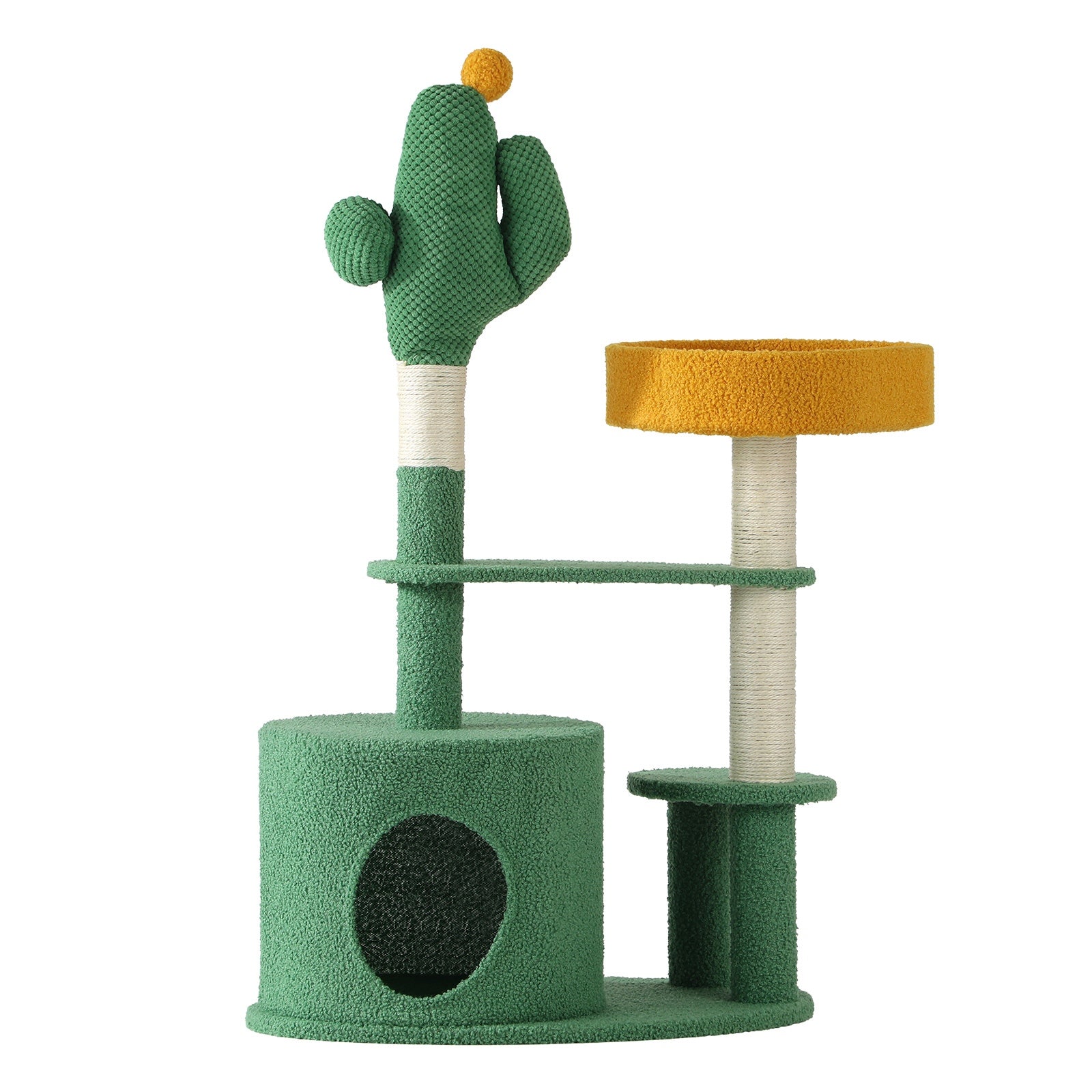 Alopet Cat Tree Tower Scratching Post 96cm Furniture Scratcher Pet Condo Bed - Sunyee