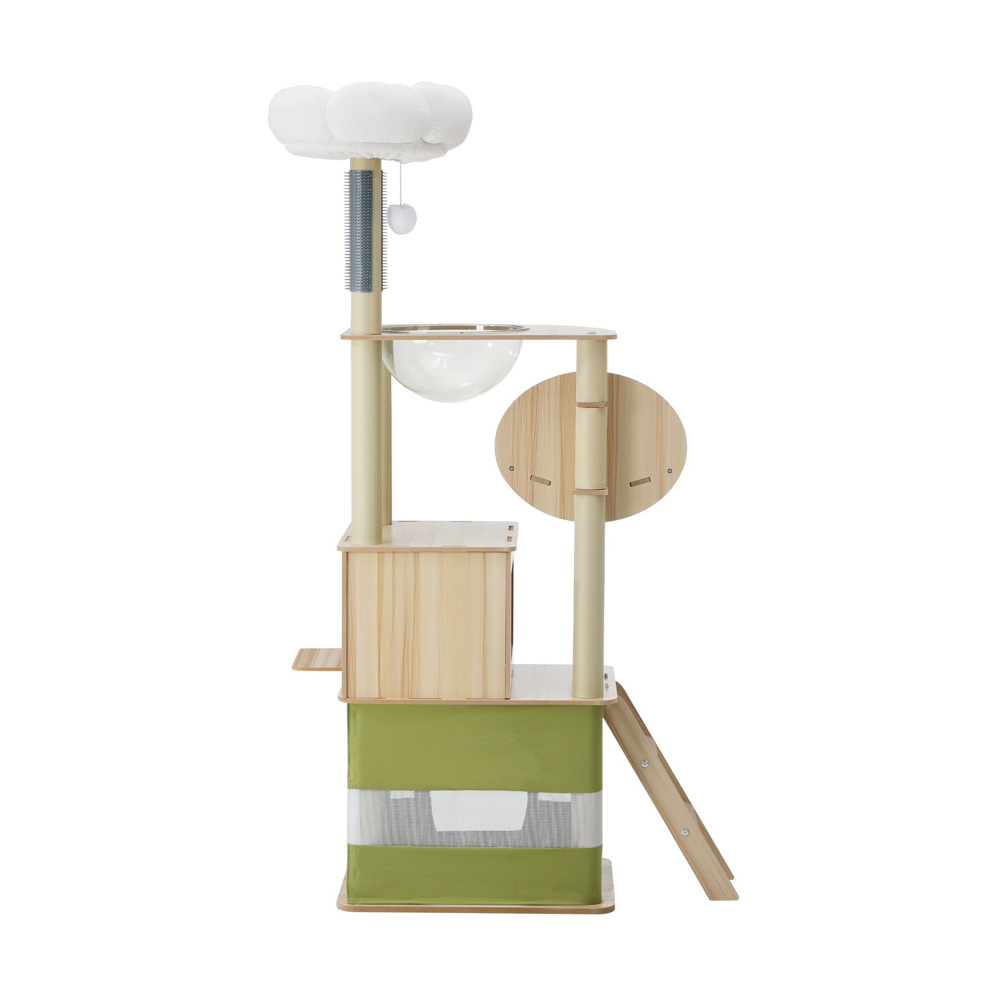 Alopet Cat Tree Tower Scratching Post Scratcher 160cm Condo House Bed Furniture - Sunyee