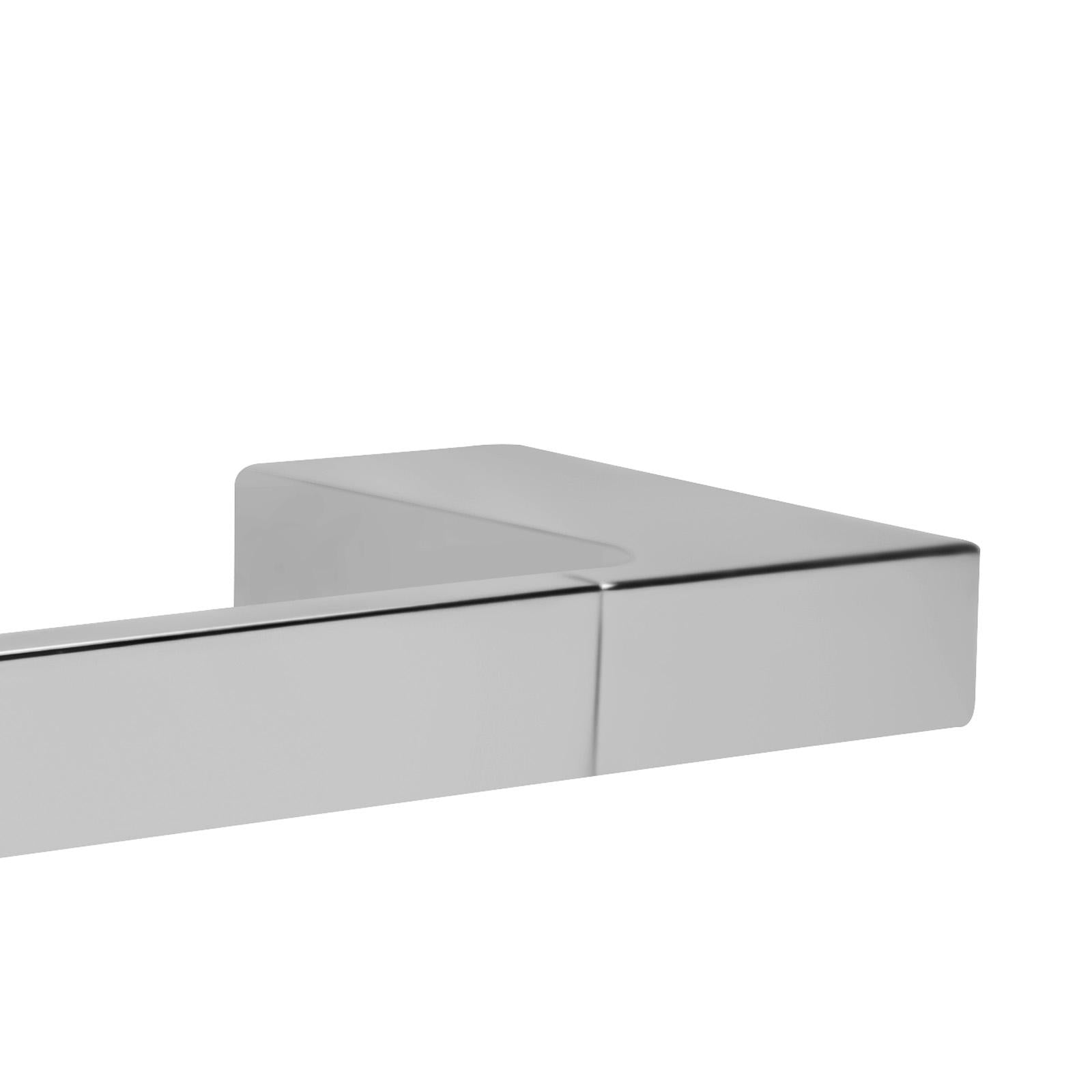 Towel Bar Holder Ring Square Brass Bathroom Accessories Chrome - Sunyee