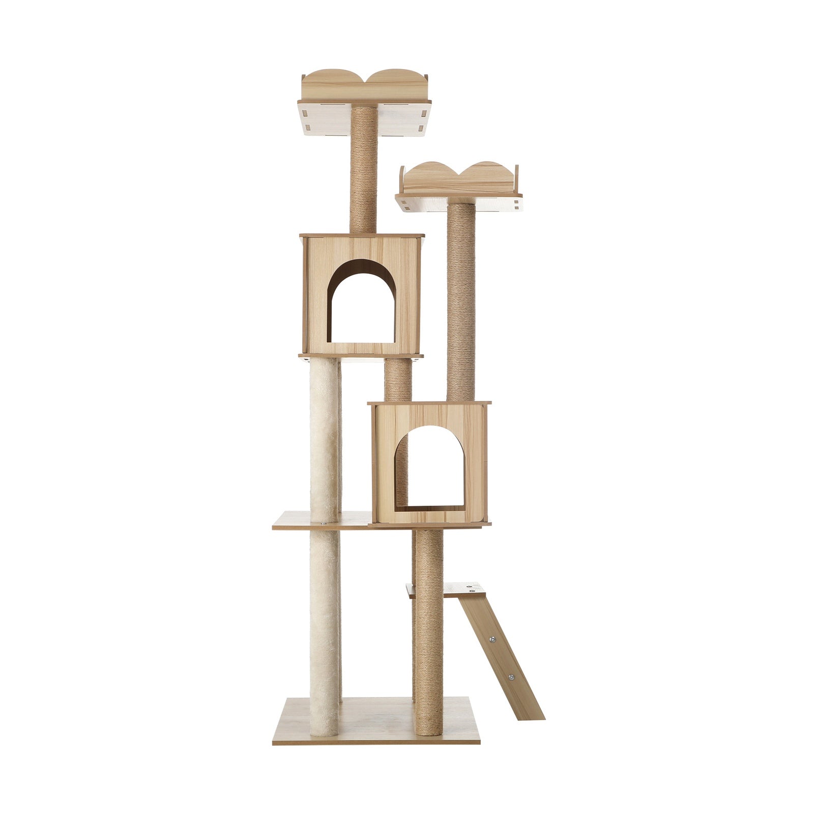 Alopet Cat Tree Tower Scratching Post House Bed Wood Scratcher Condo 161cm - Sunyee