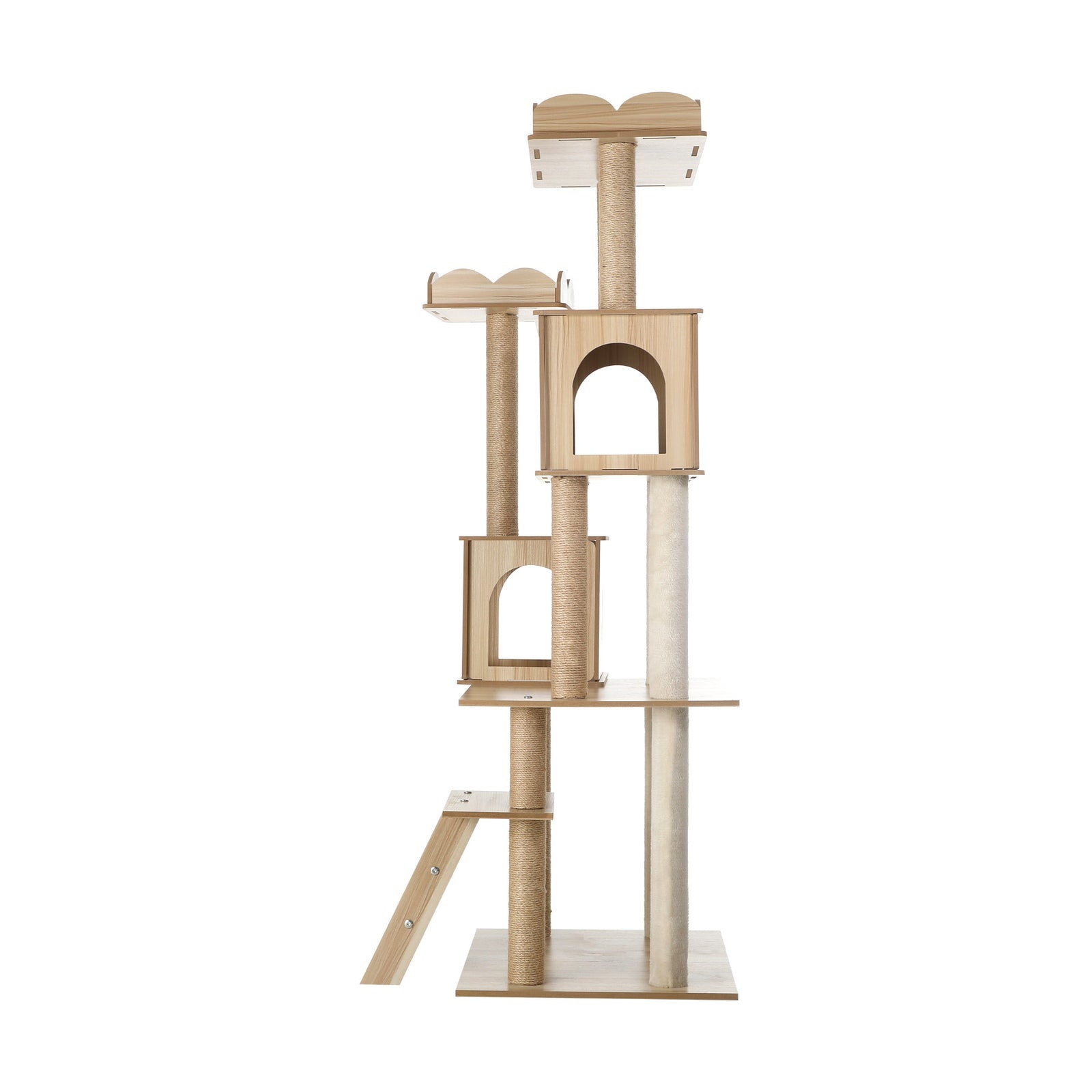 Alopet Cat Tree Tower Scratching Post House Bed Wood Scratcher Condo 161cm - Sunyee