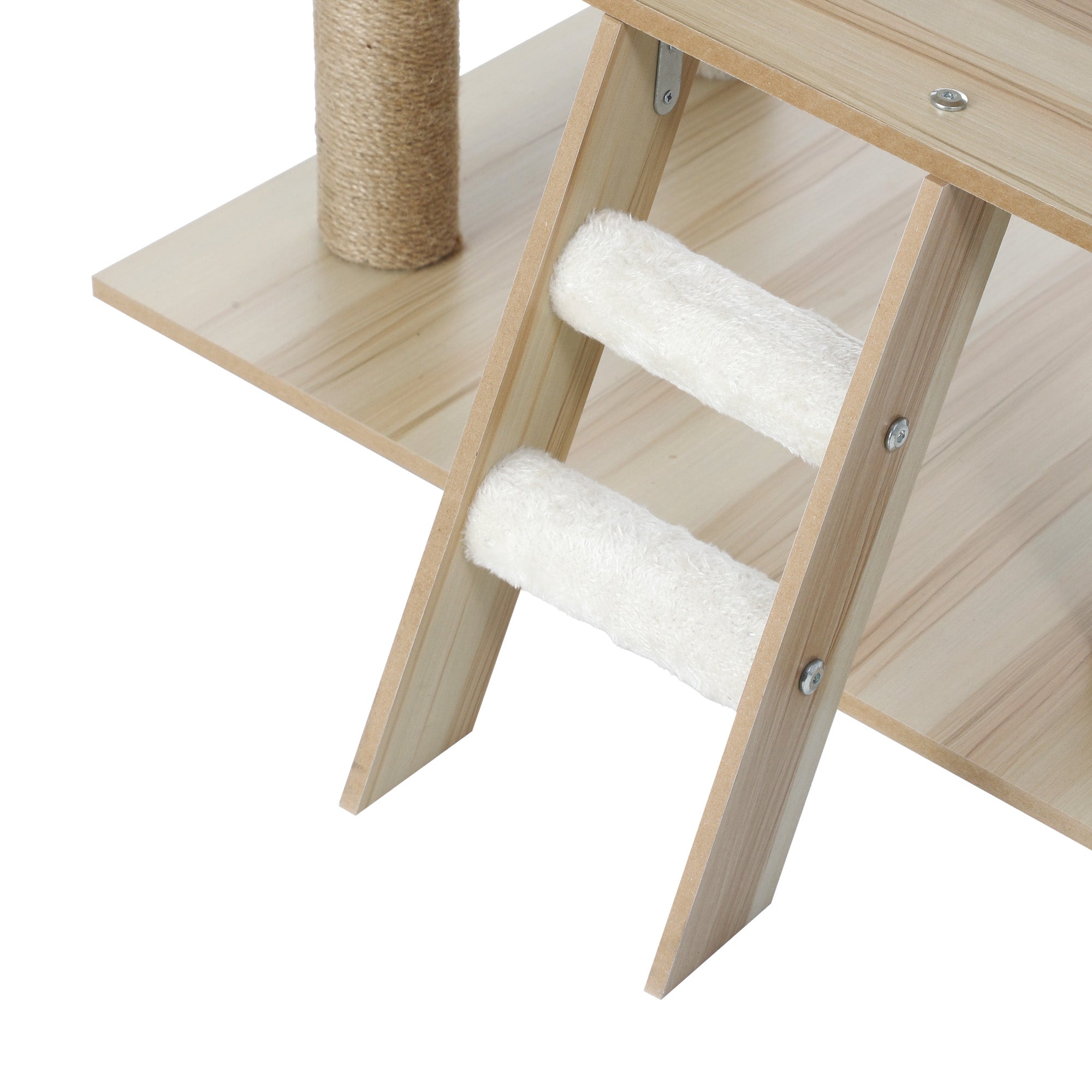 Alopet Cat Tree Tower Scratching Post House Bed Wood Scratcher Condo 161cm - Sunyee