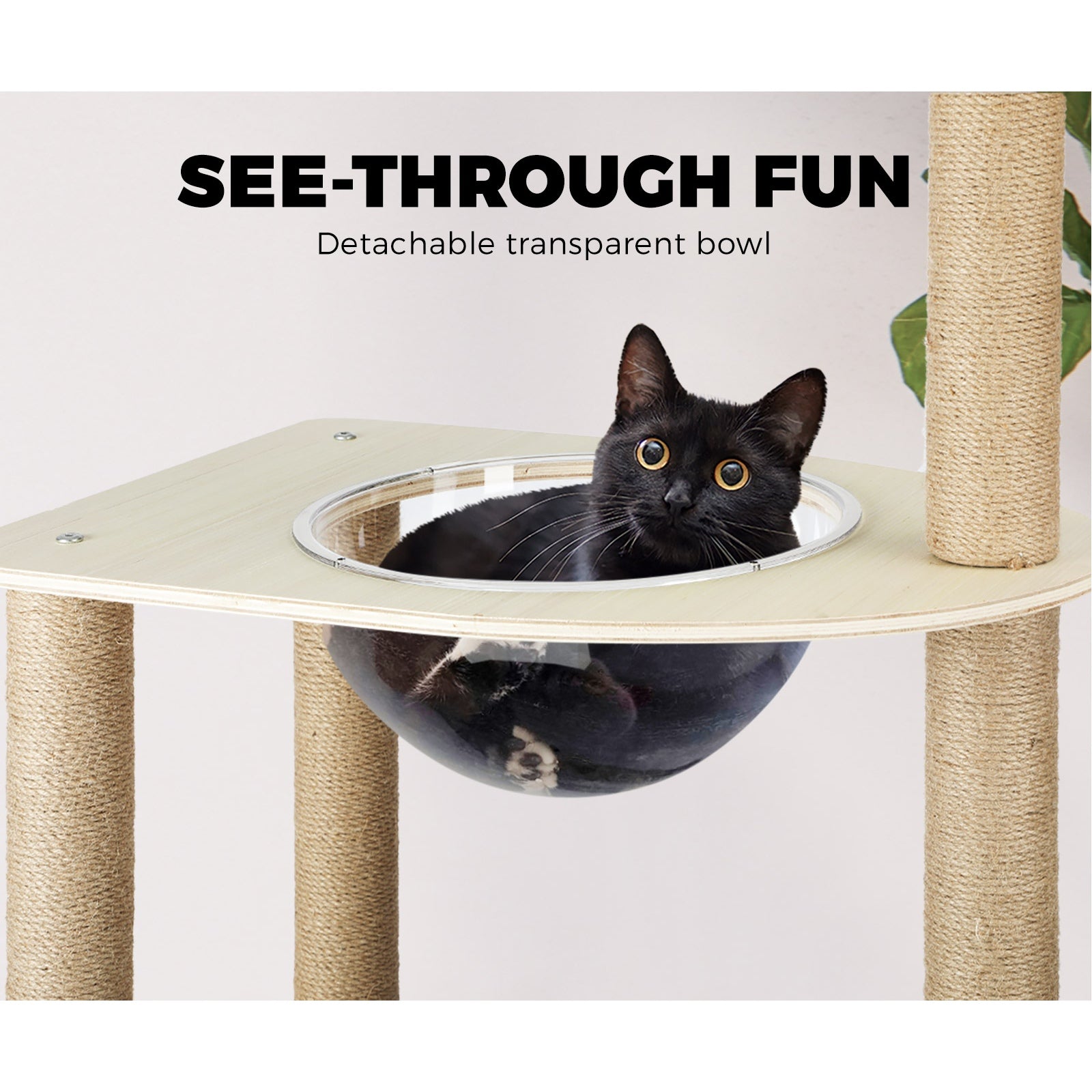 Alopet Cat Tree Scratching Post Scratcher Cats Tower Condo House Bed Furniture - Sunyee