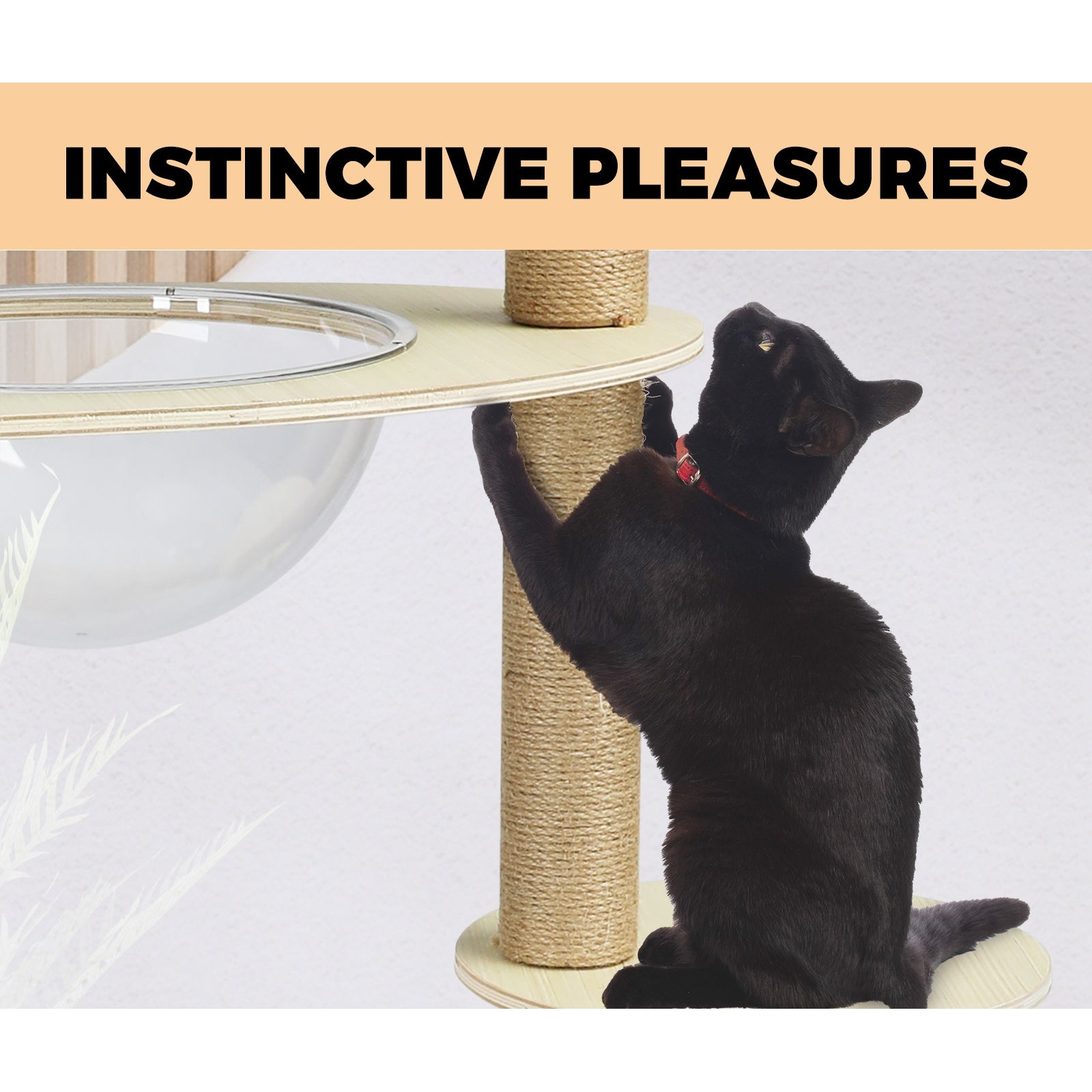 Alopet Cat Tree Scratching Post Scratcher Cats Tower Condo House Bed Furniture - Sunyee