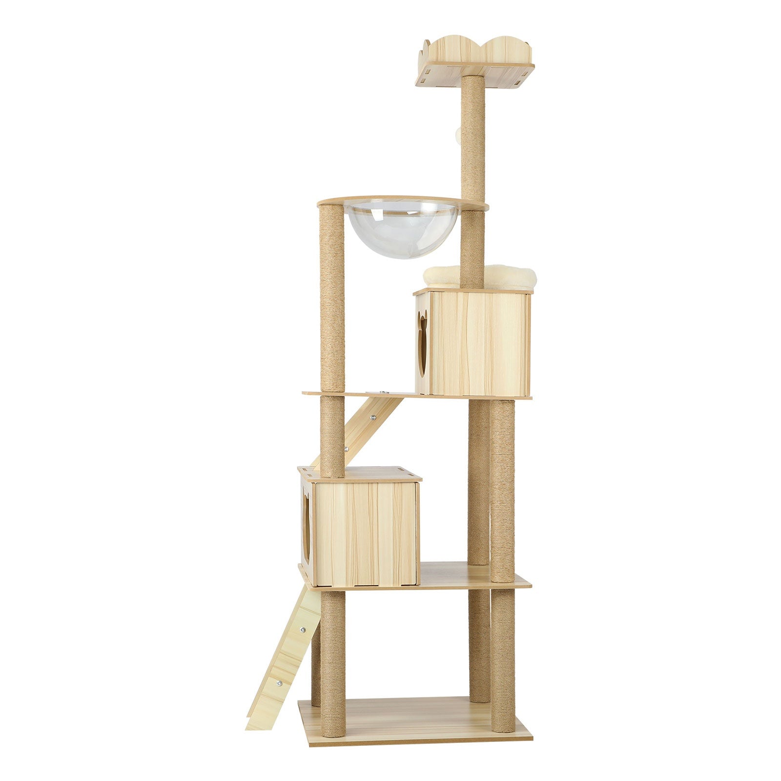 Alopet Cat Tree Scratching Post Scratcher Tower Wood Condo House Bed Large 190CM - Sunyee