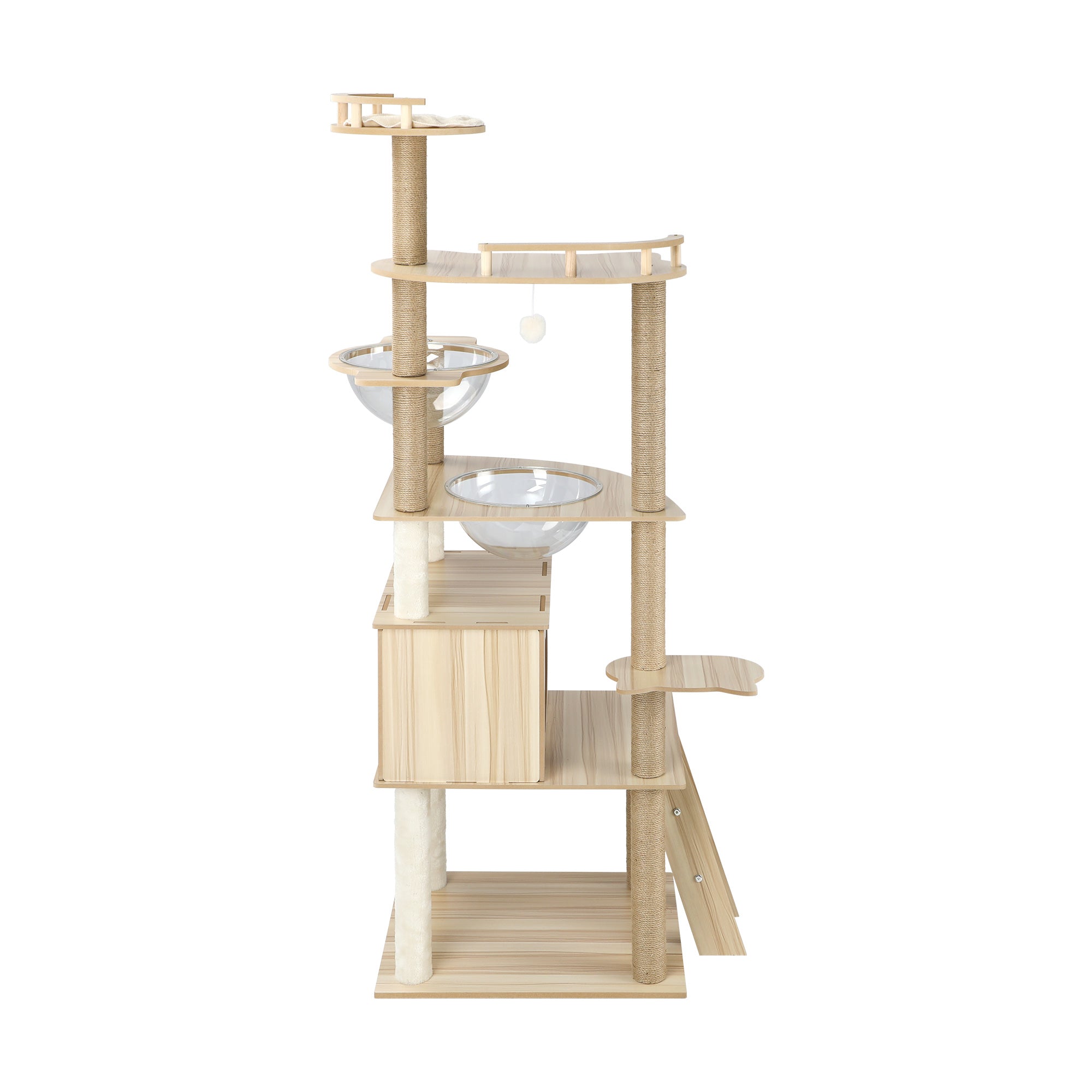 Alopet Cat Tree Scratching Post Scratcher Tower Wood Condo House Bed Large 174CM - Sunyee