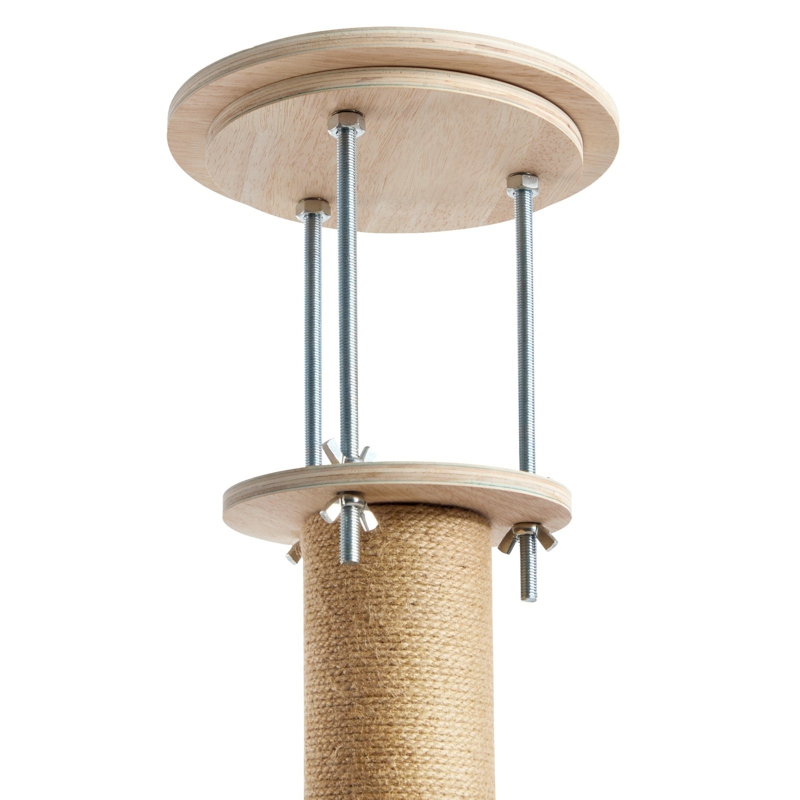 Alopet Cat Tree Wood Tower Scratching 270-300cm Post Scratcher Floor to Ceiling - Sunyee