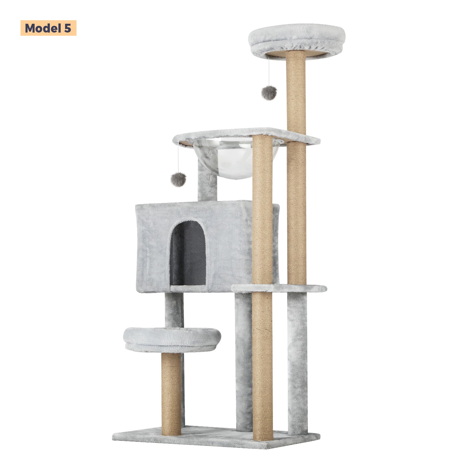 Alopet Cat Tree Tower Scratching Post Scratcher Cats Condo House Bed Furniture - Sunyee
