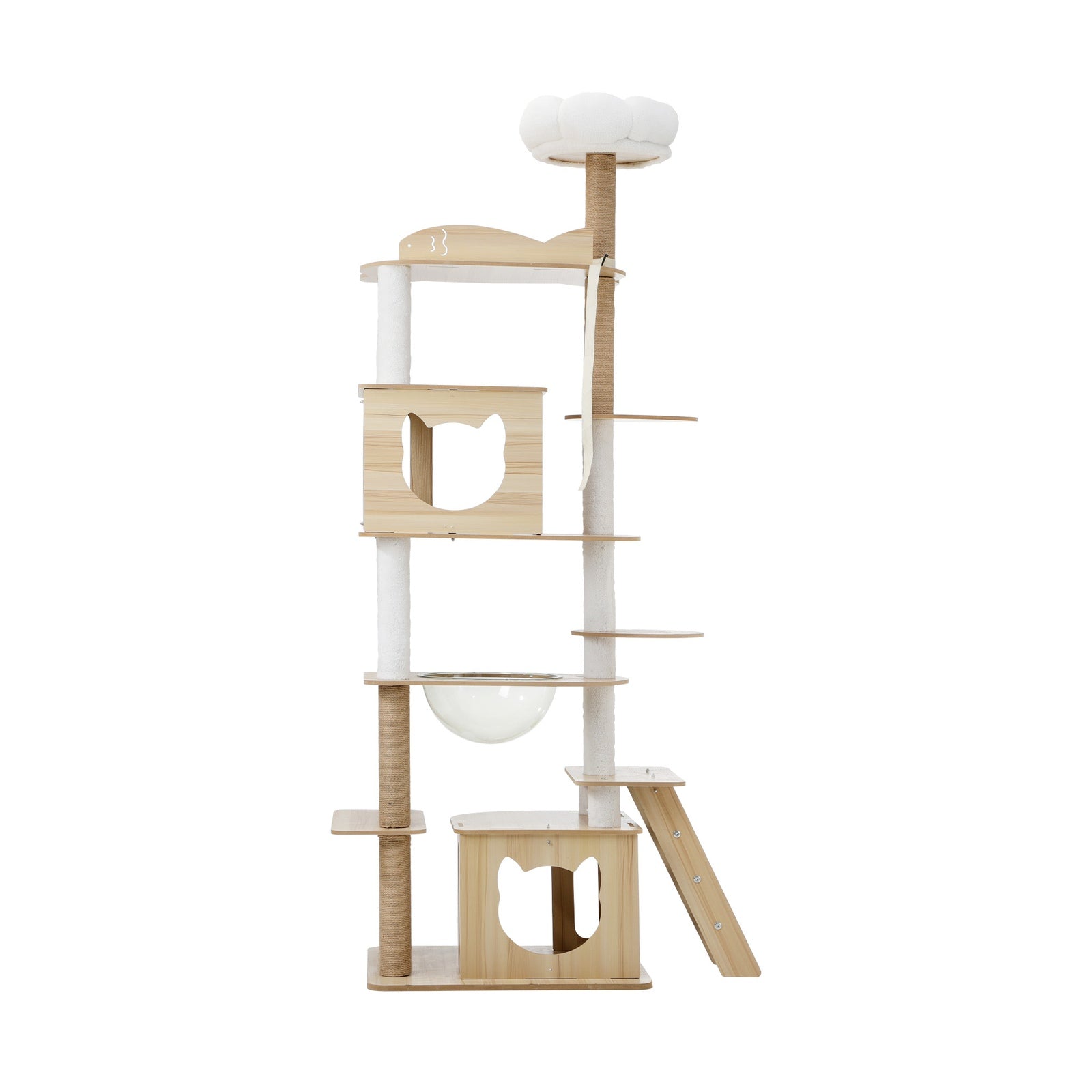 Alopet Cat Tree Tower Scratching Post Scratcher 190cm Condo House Bed Furniture - Sunyee