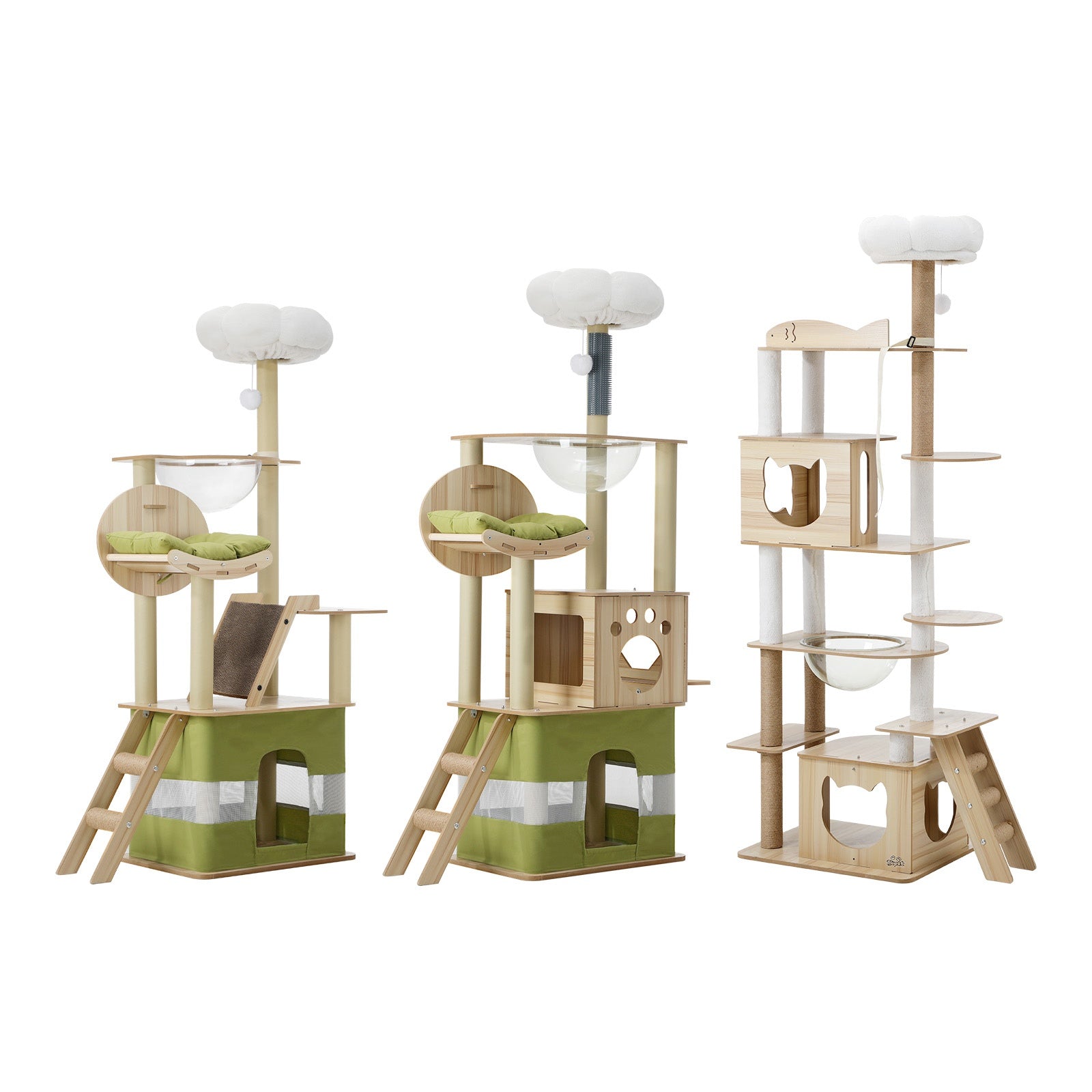 Alopet Cat Tree Tower Scratching Post Scratcher Condo House Bed Furniture - Sunyee