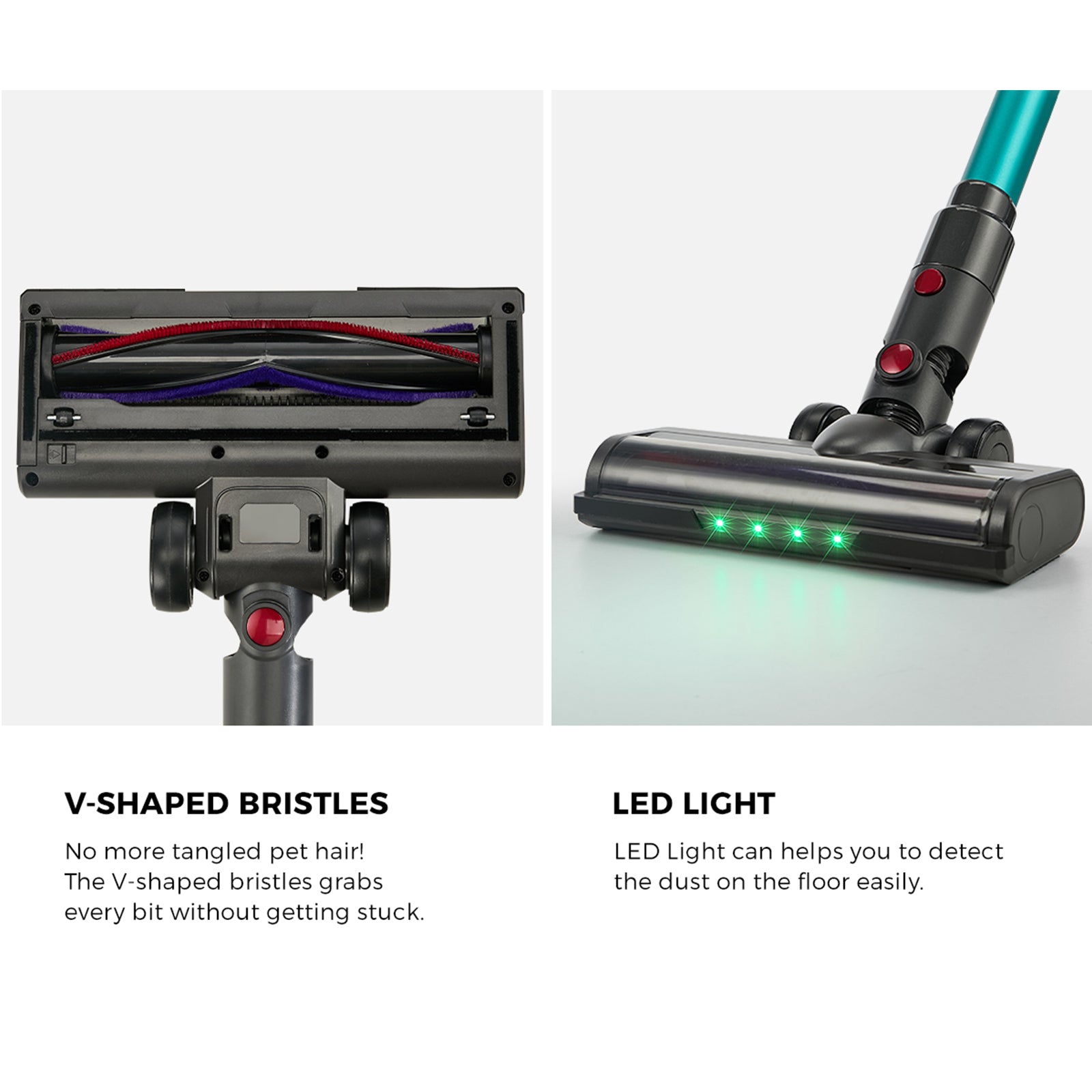 Vevare Cordless Stick Vacuum Cleaner Handstick Bagless Vac Handheld 45KPA - Sunyee