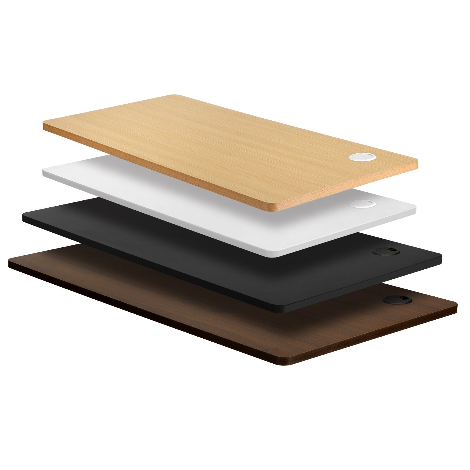 Oikiture Standing Desk Top Adjustable Motorised Electric Sit Stand Table 3 Sizes - Sunyee