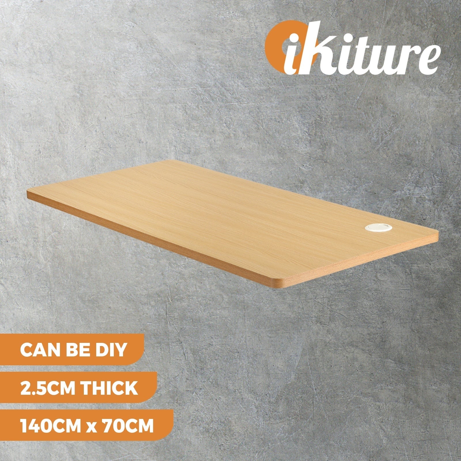 Oikiture Standing Desk Top Adjustable Motorised Electric Sit Stand Table 3 Sizes - Sunyee