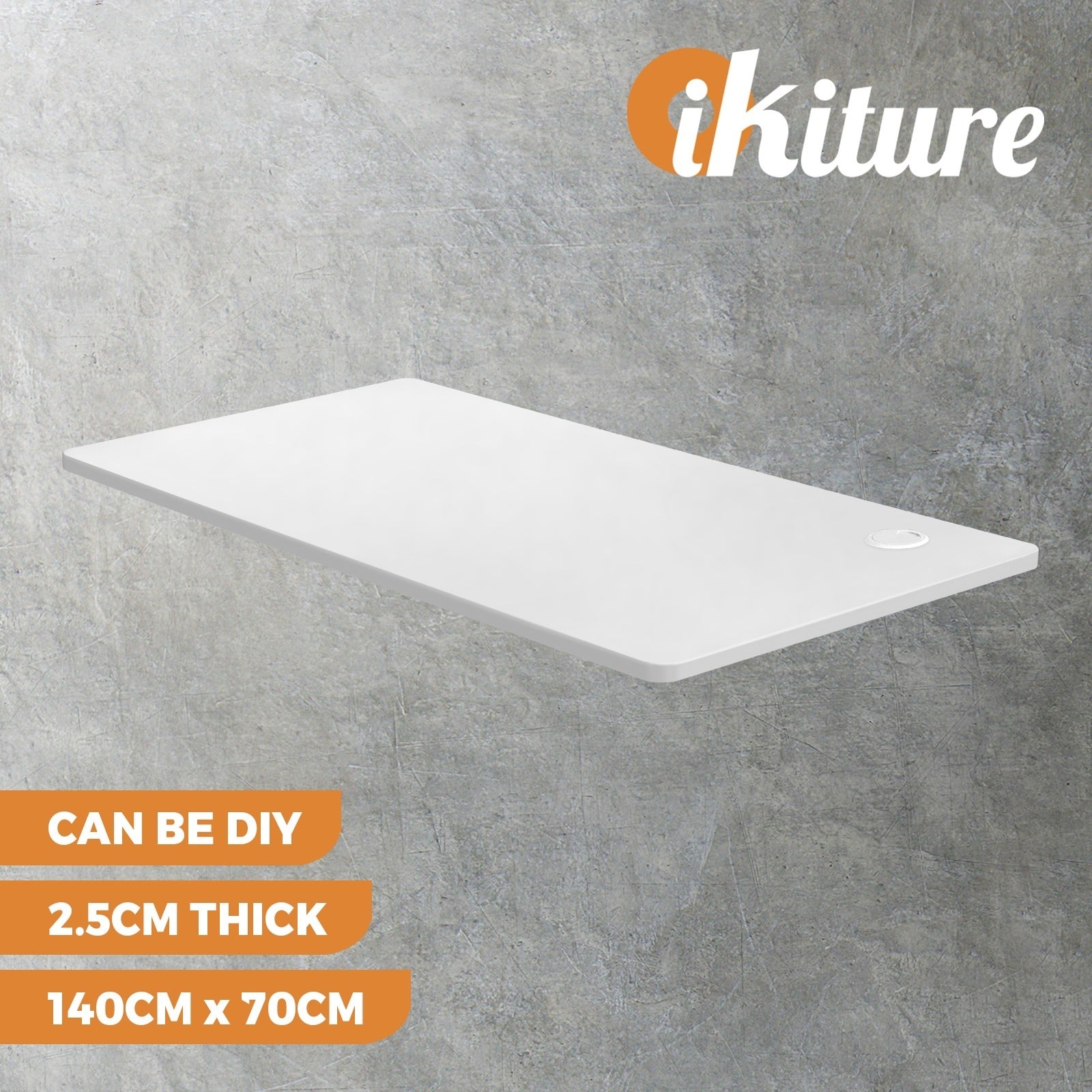 Oikiture Standing Desk Top Adjustable Motorised Electric Sit Stand Table 3 Sizes - Sunyee