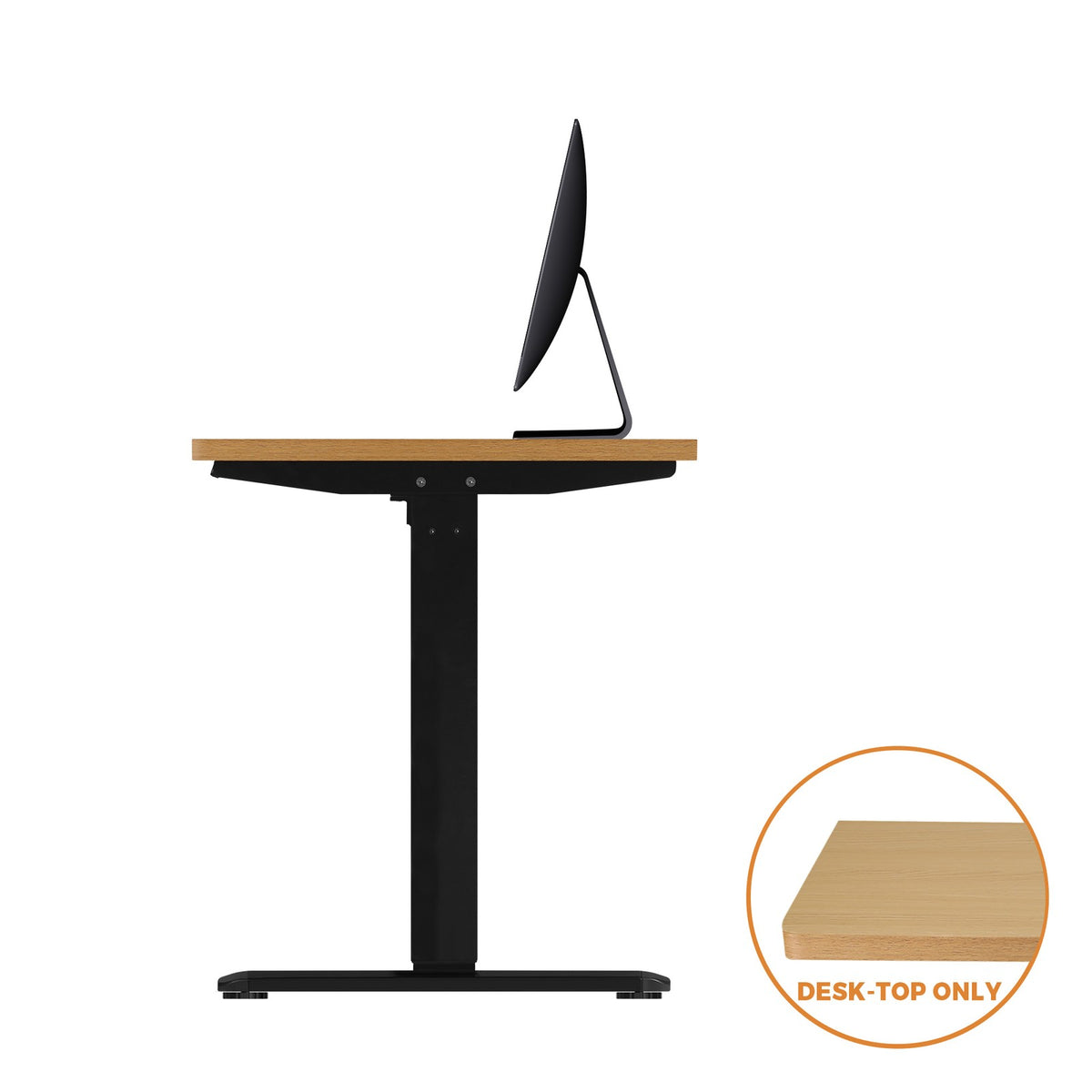 Oikiture Standing Desk Top Adjustable Motorised Electric Sit Stand Table 3 Sizes - Sunyee