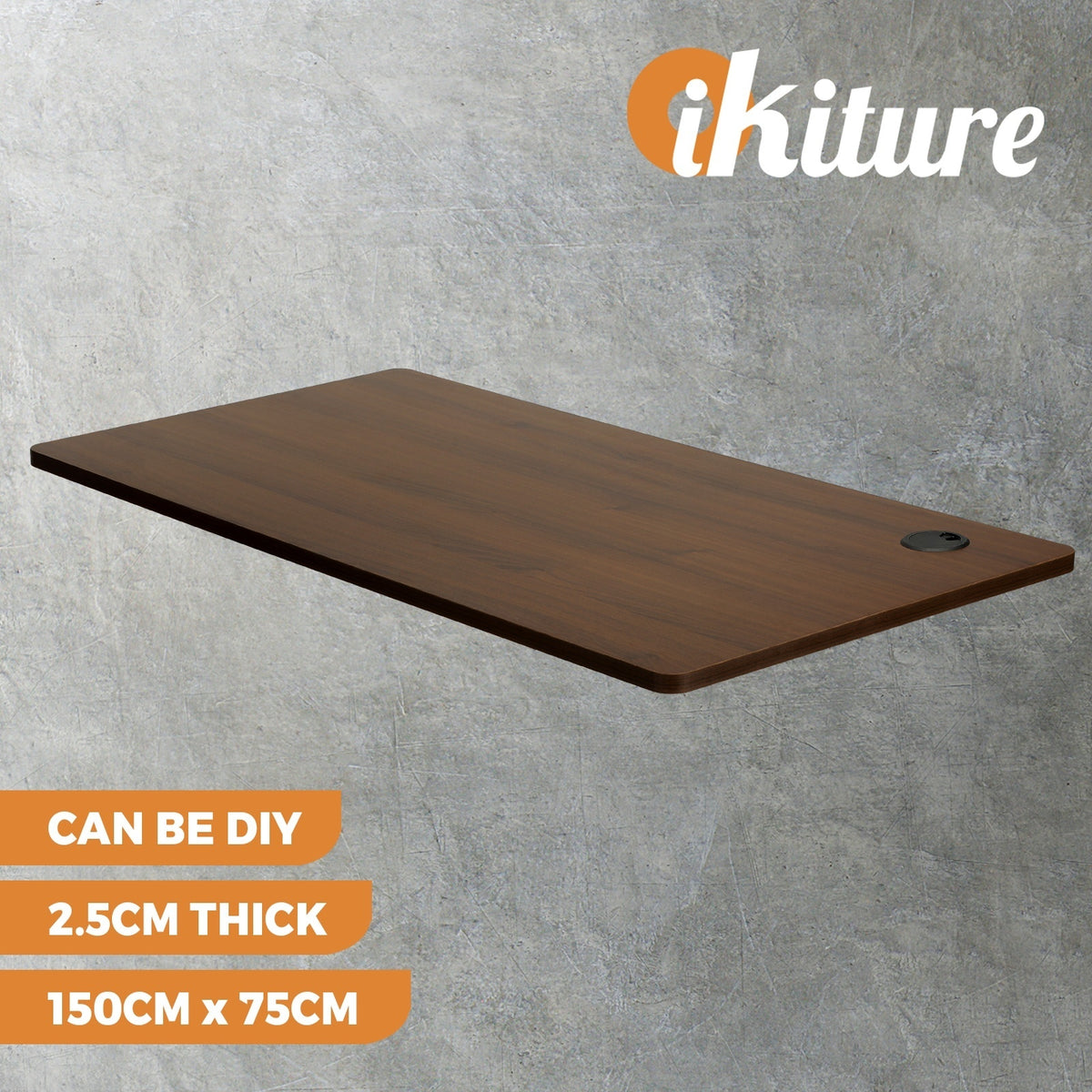 Oikiture Standing Desk Top Adjustable Motorised Electric Sit Stand Table 3 Sizes - Sunyee