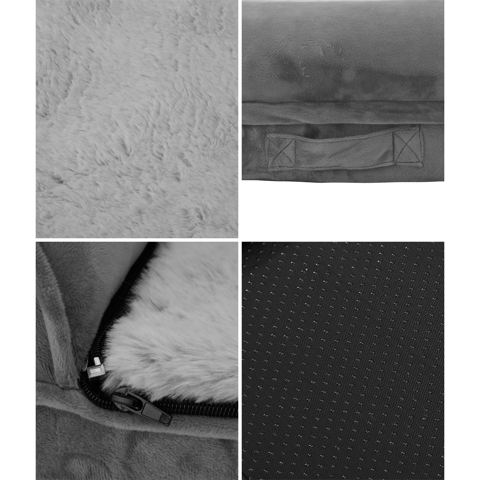 Alopet Orthopedic Dog Bed Memory Foam Pet Calming Sofa Removable Cover Large - Sunyee