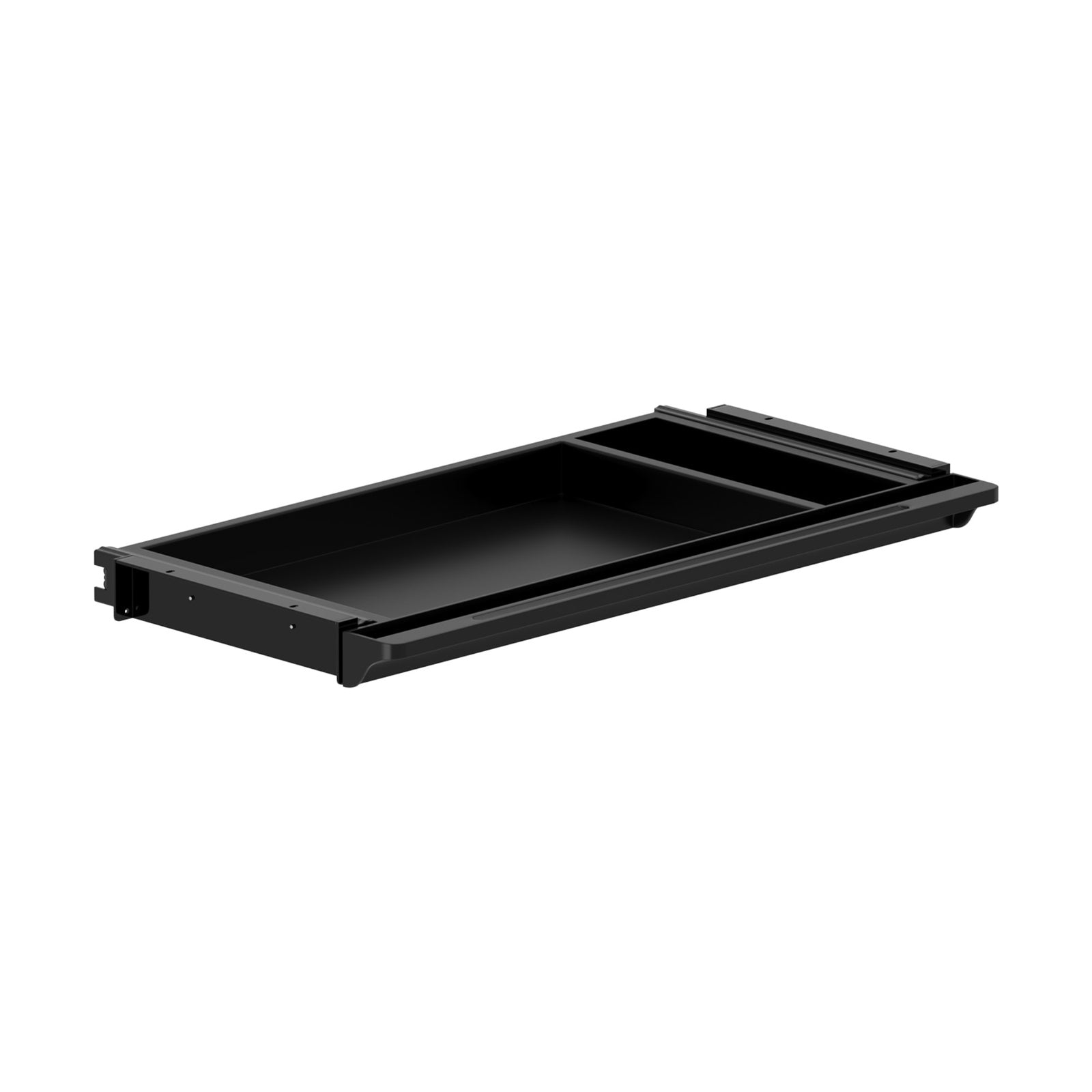 Oikiture Under Desk Drawer Pull-Out Drawer Sliding Tray Storage Organizer Black - Sunyee