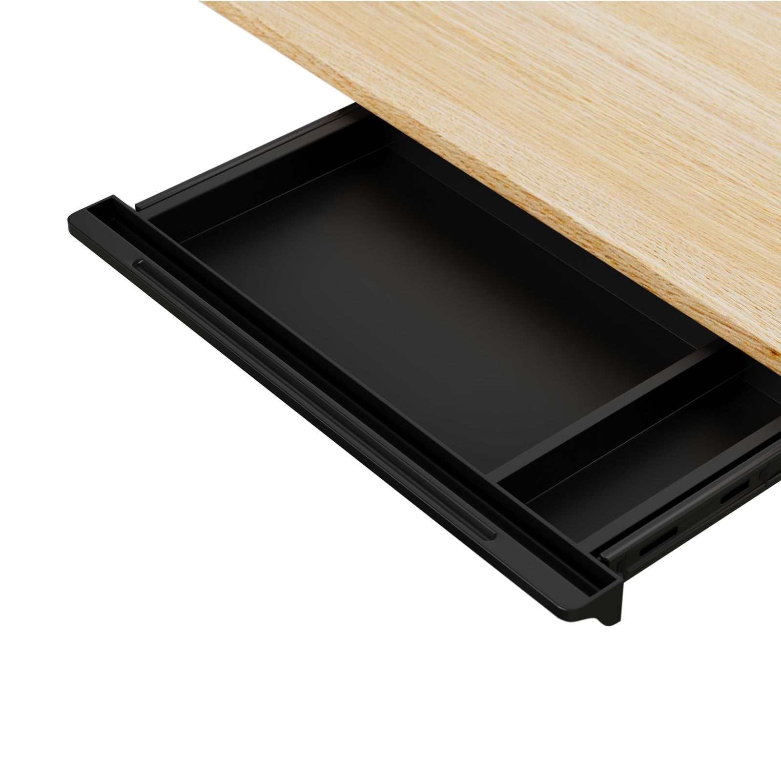 Oikiture Under Desk Drawer Pull-Out Drawer Sliding Tray Storage Organizer Black - Sunyee