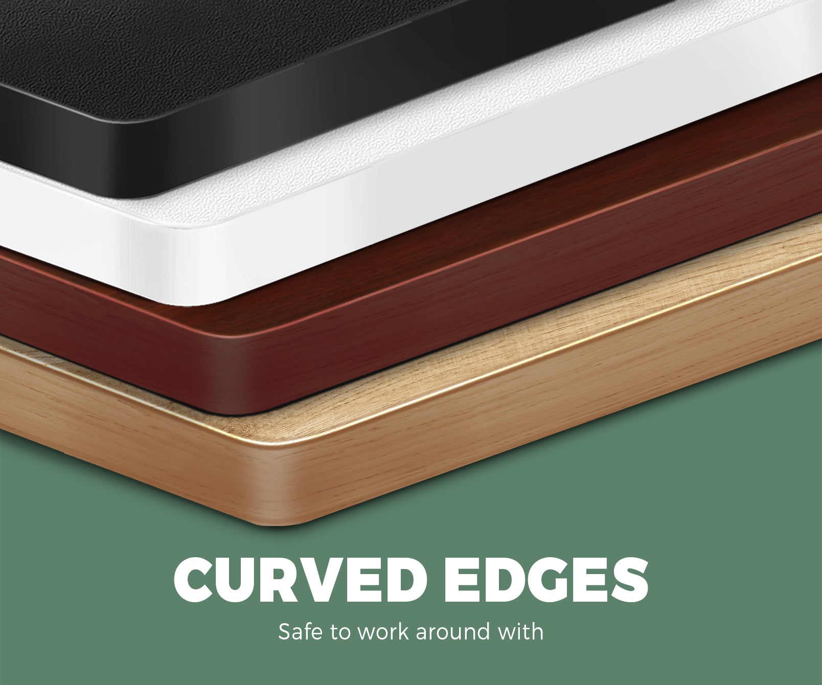 Oikiture Standing Desk Table Top Only For Office Computer Desk Sit Stand Frame - Sunyee