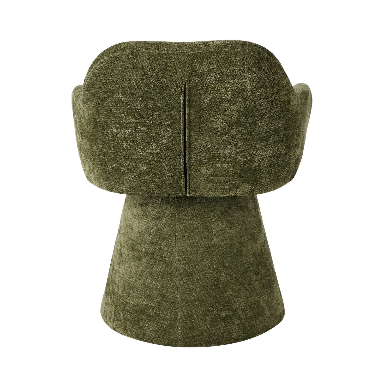 Oikiture 4x Dining Chair Swivel Armchair Lounge Accent Chairs Chenille Green - Sunyee
