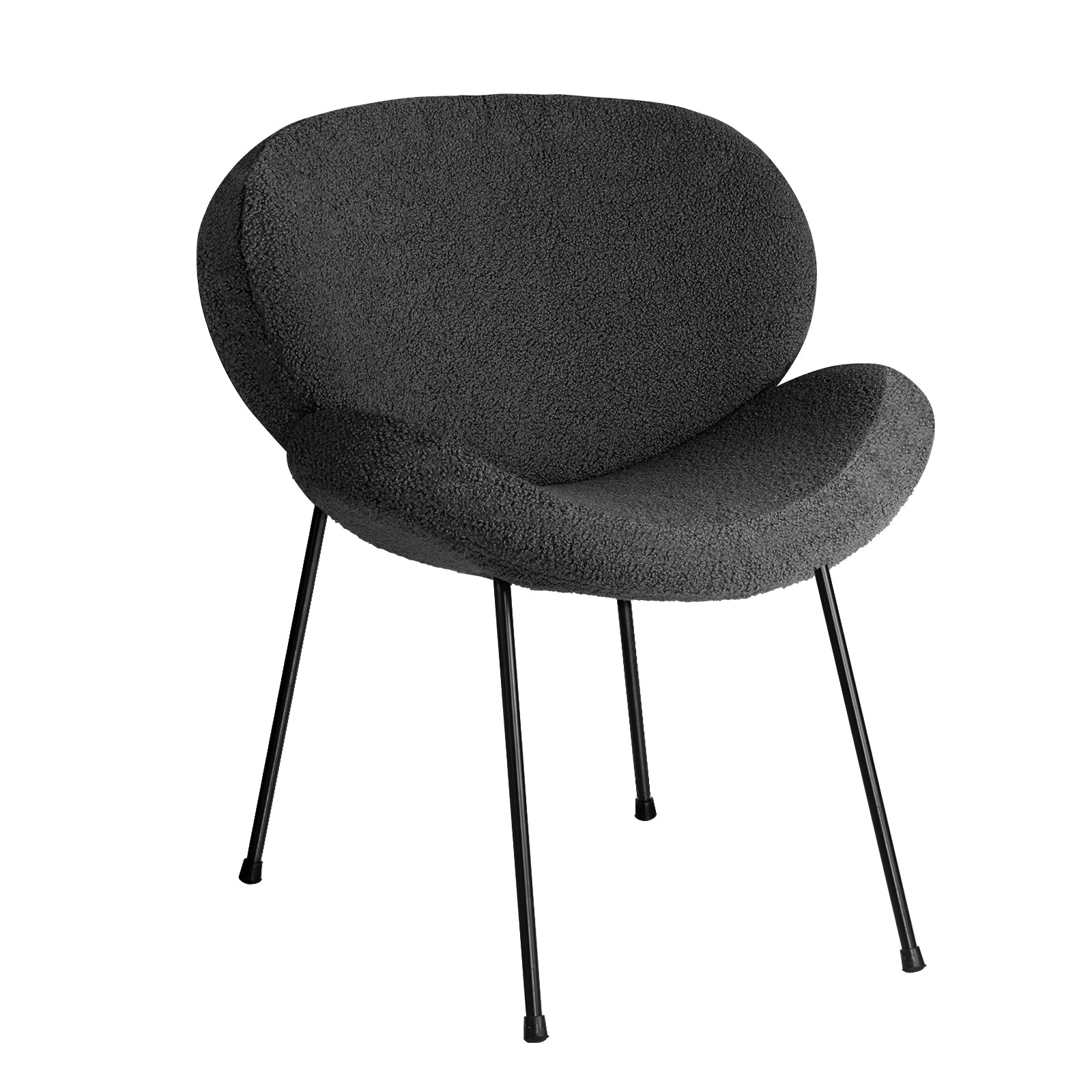 Oikiture Armchair Lounge Sofa Dining Chair Fabric Accent Chairs Tub Armchairs - Sunyee