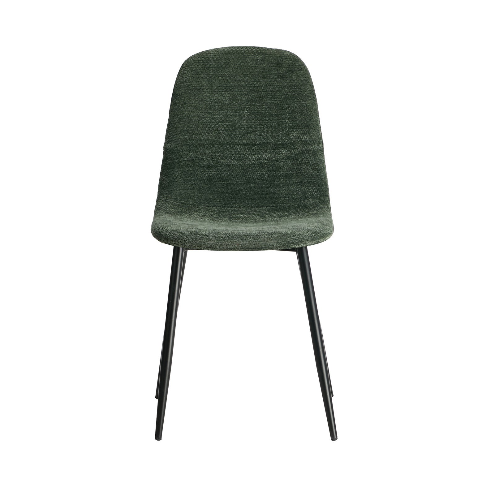 Oikiture 4x Dining Chairs Kitchen Accent Chair Lounge Room Chenille Green - Sunyee