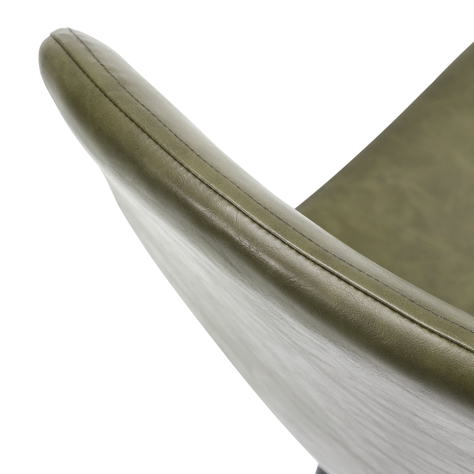 Oikiture 2x Dining Chairs Kitchen Accent Chair Lounge Room PU Leather Green - Sunyee