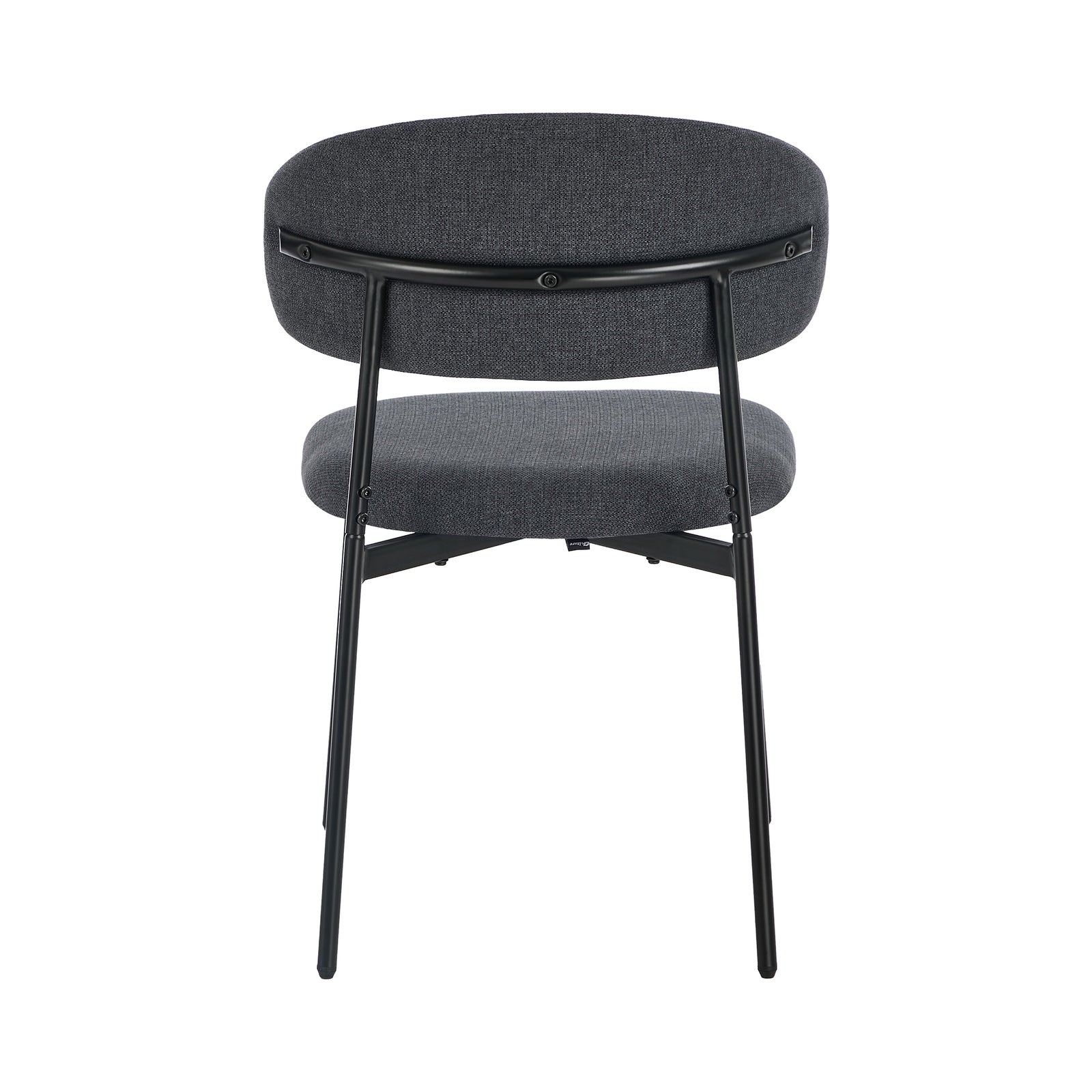 Oikiture 2x Dining Chairs Kitchen Lounge Seat Linen Fabric Accent Chair - Sunyee