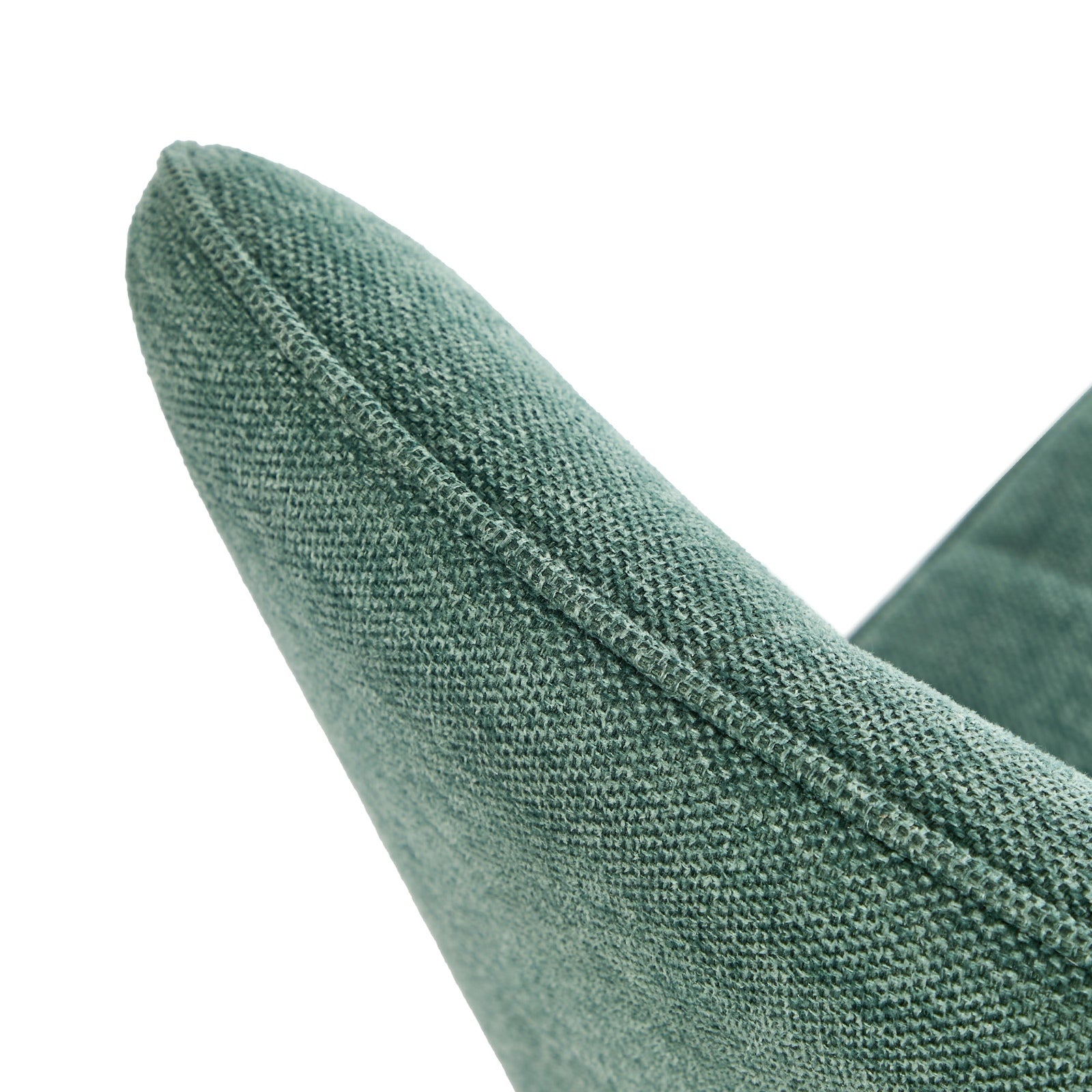 Oikiture 6x Dining Chair Kitchen Seat Linen Fabric Accent Chair Green